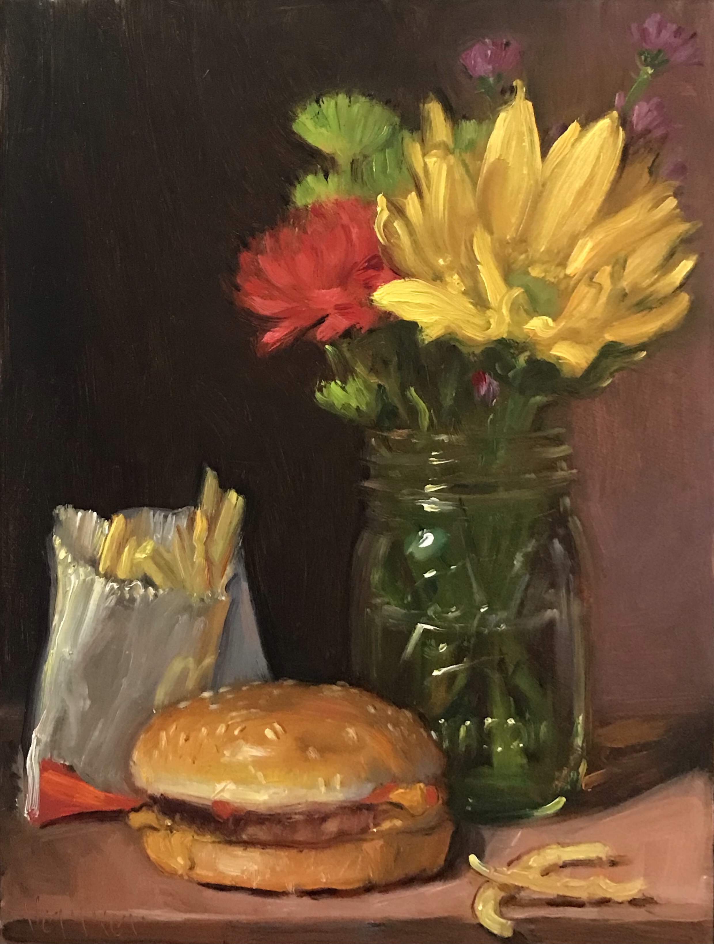 Quarter Pounder & Trader Joe's Bouquet