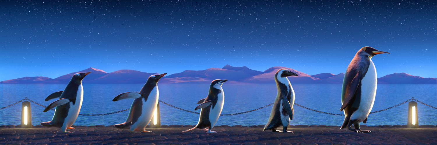 Five Penguins #2654