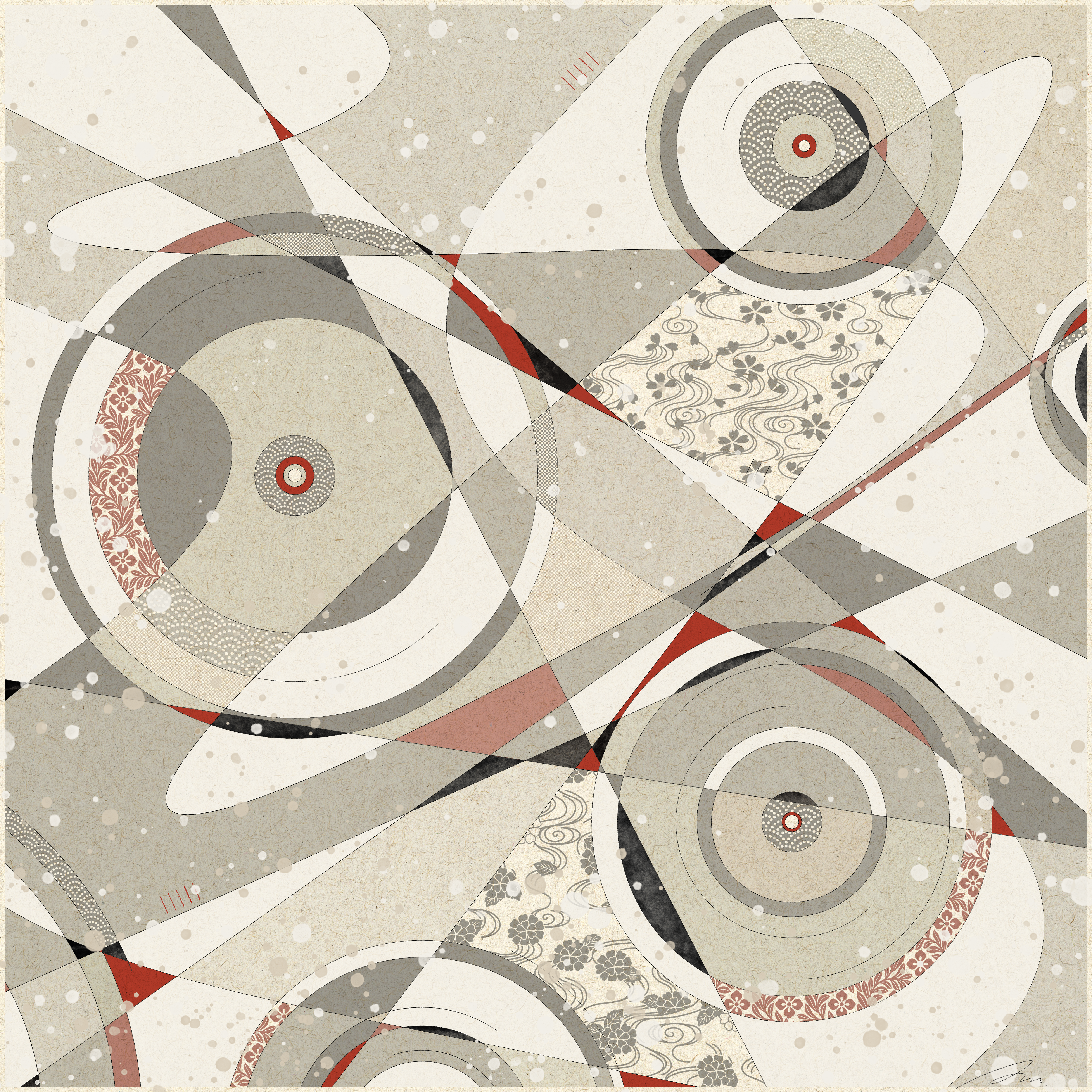 Snow Rabbit Disappears On Winter Path #81/83