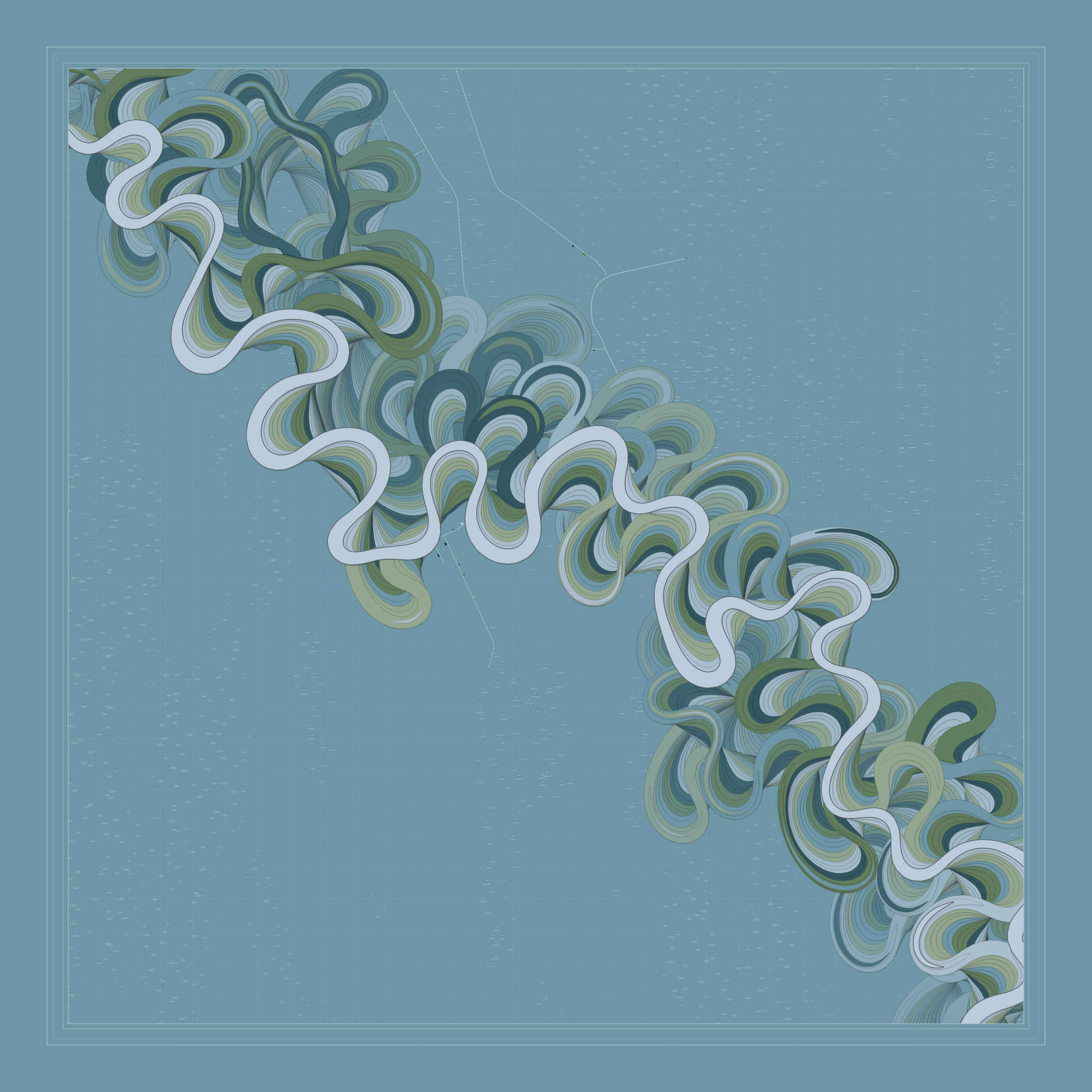 Ancient Courses of Fictional Rivers #978