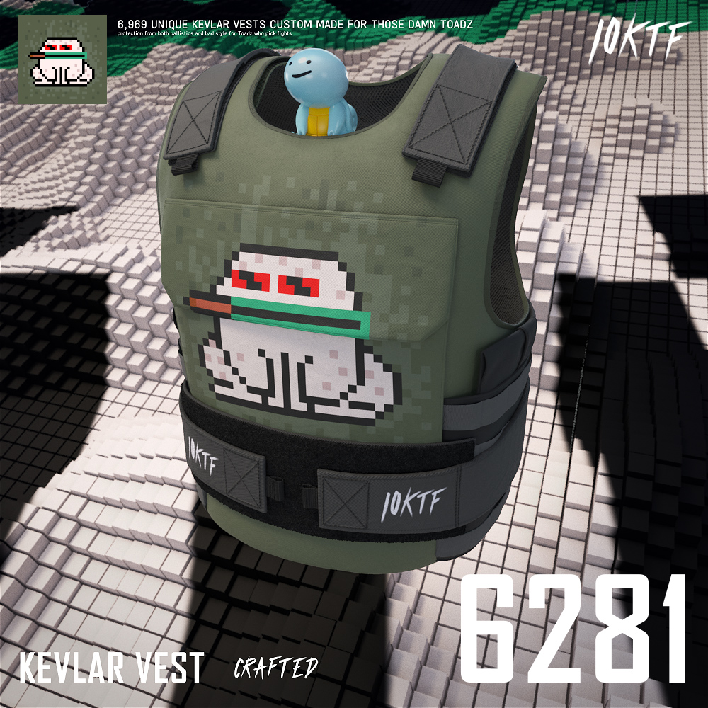 Toadz Kevlar Vest #6281