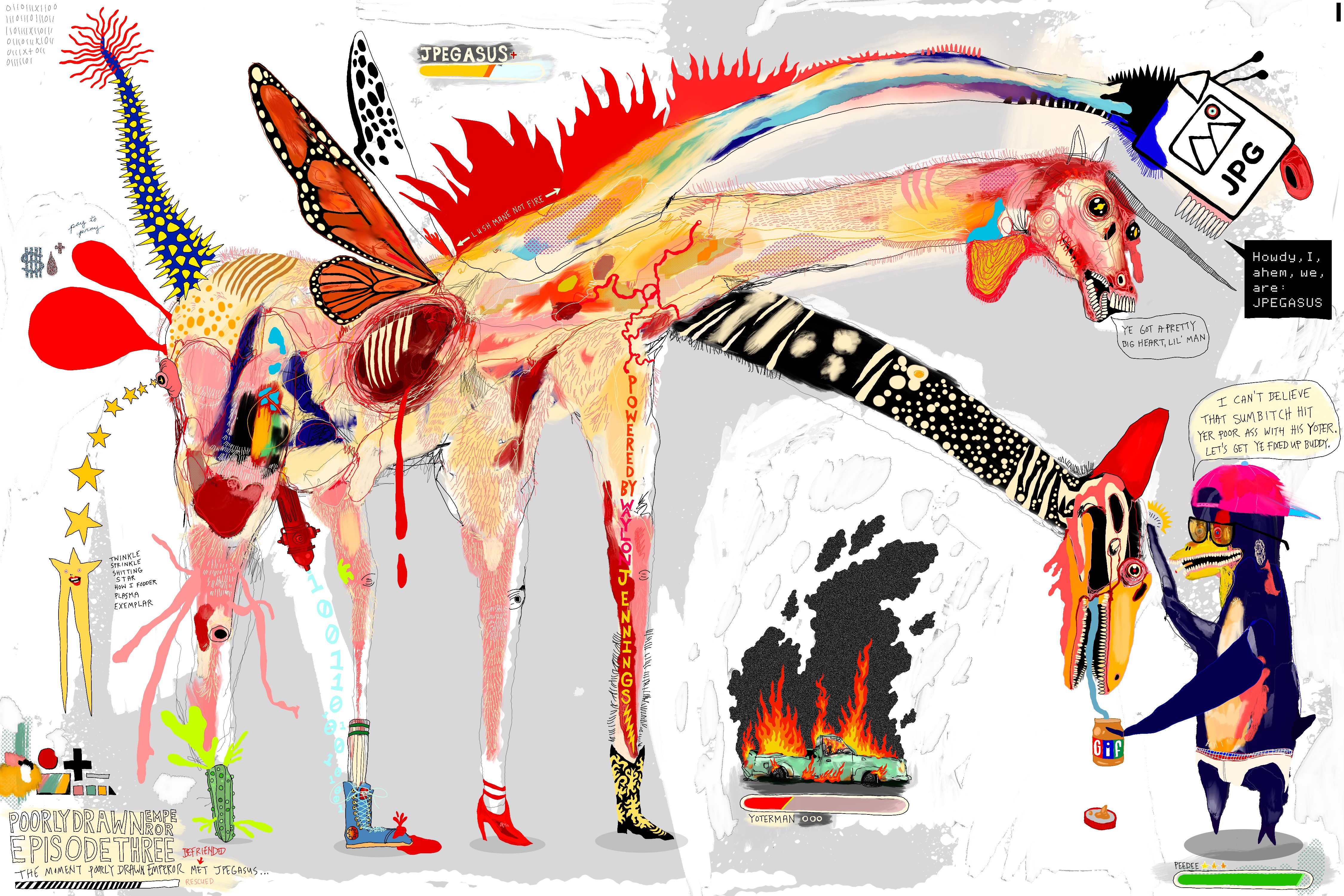 P_D_E <E.3> PEEDEE Befriends JPEGASUS