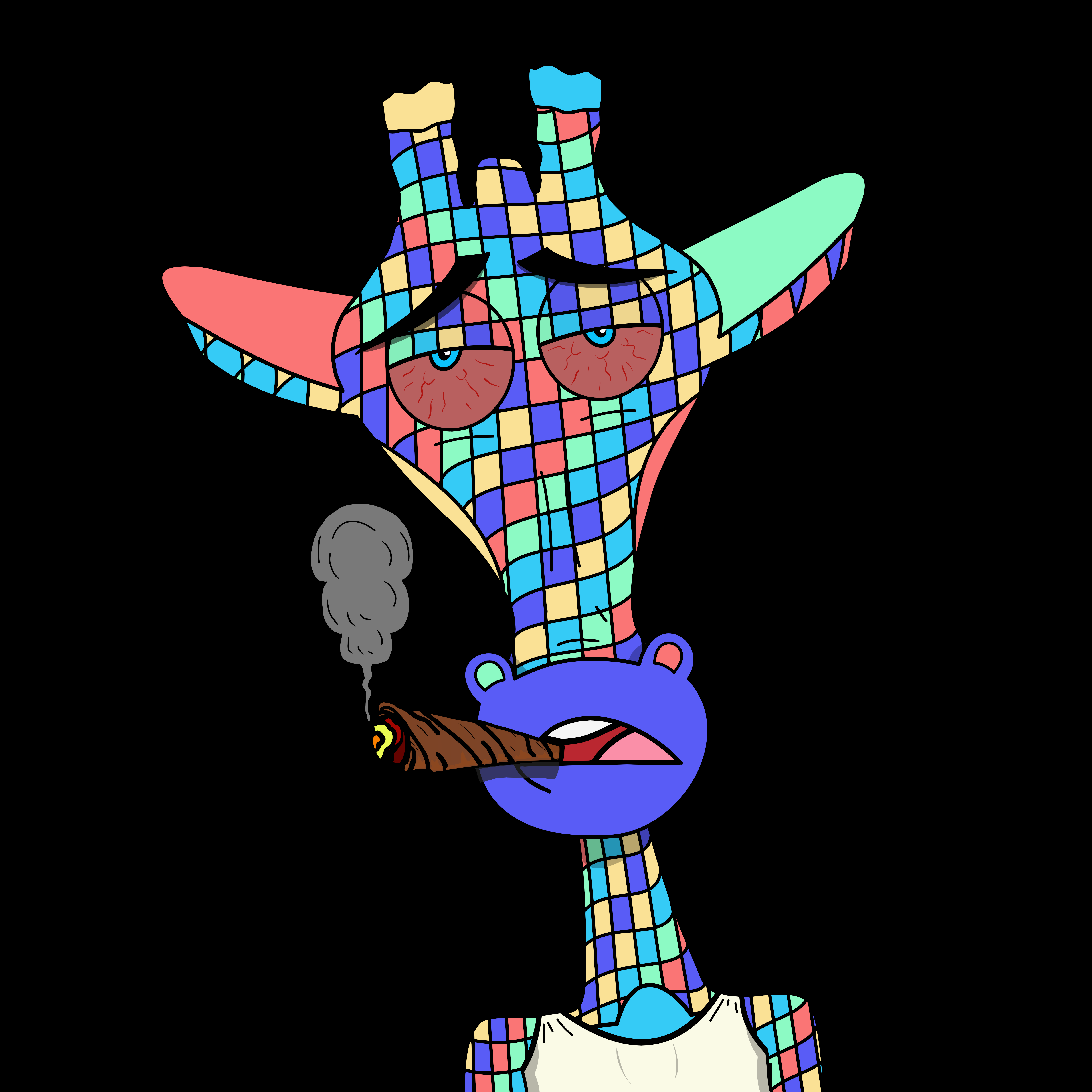 Naughty Giraffes #4845