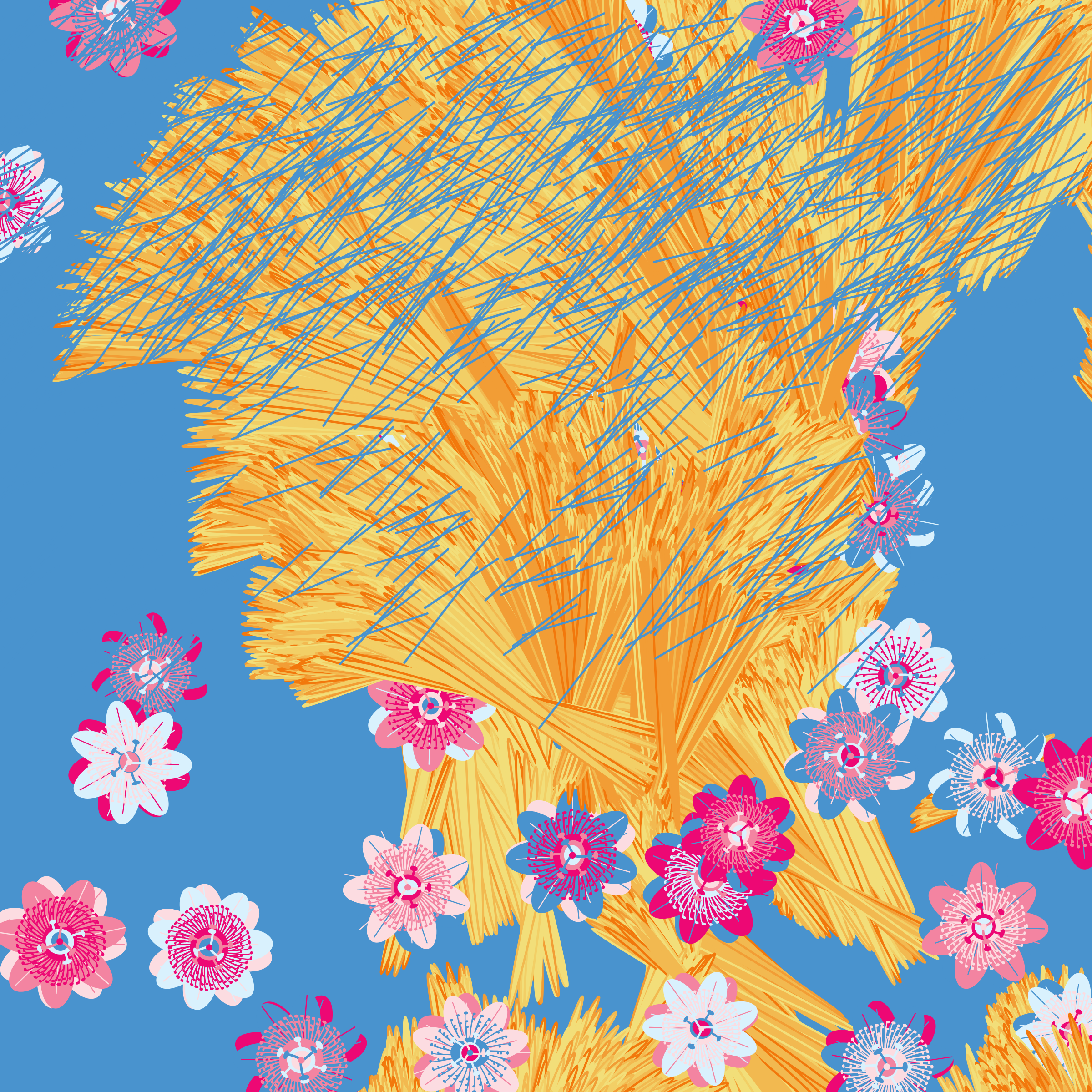 Fragments of an Infinite Field #325