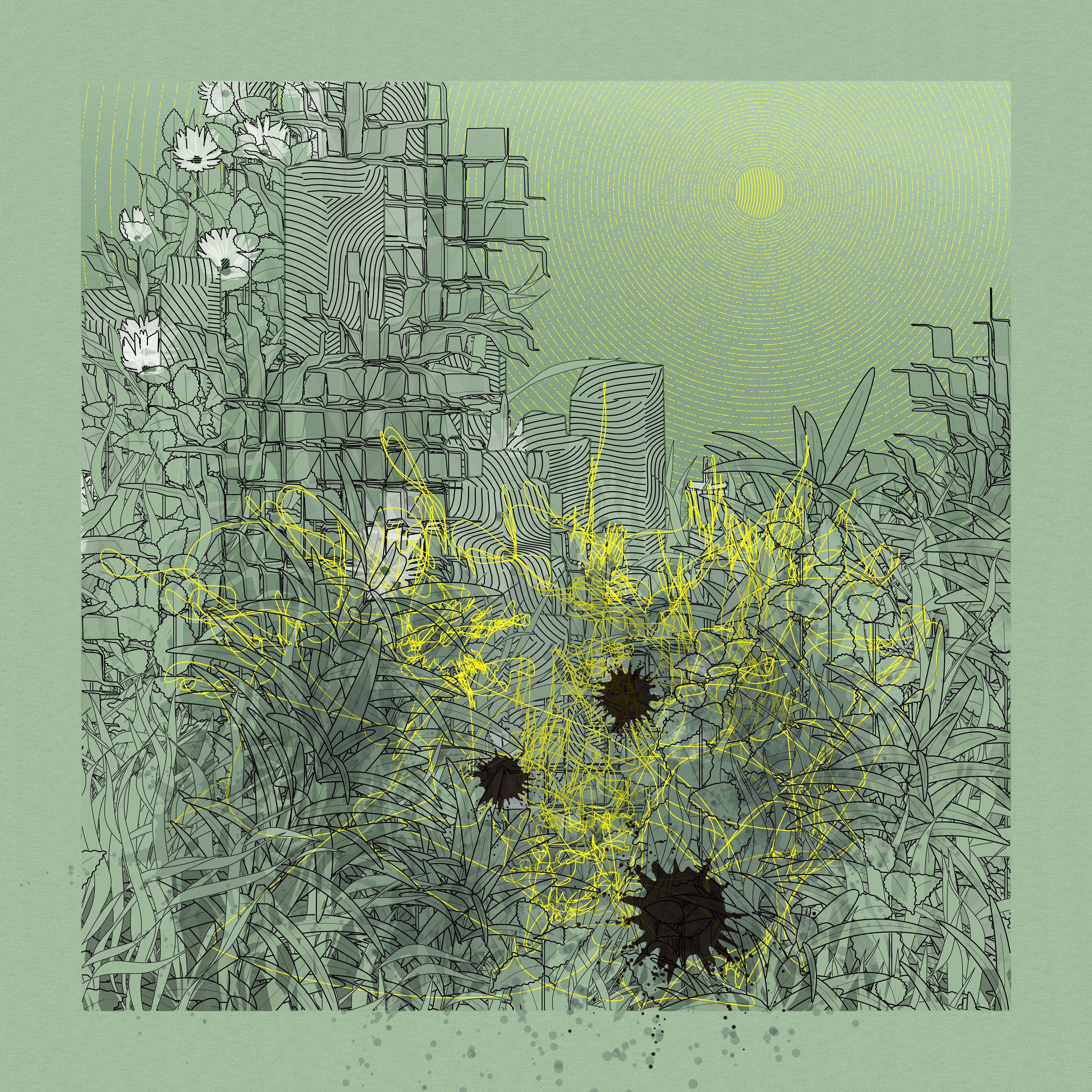 Landscape with Carbon Capture #3409