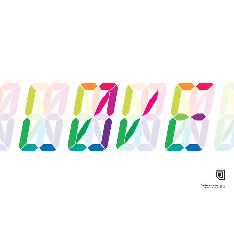 Fourteen-segment Love