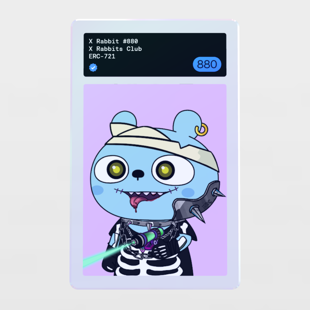 Minter Token - X Rabbits Club #880