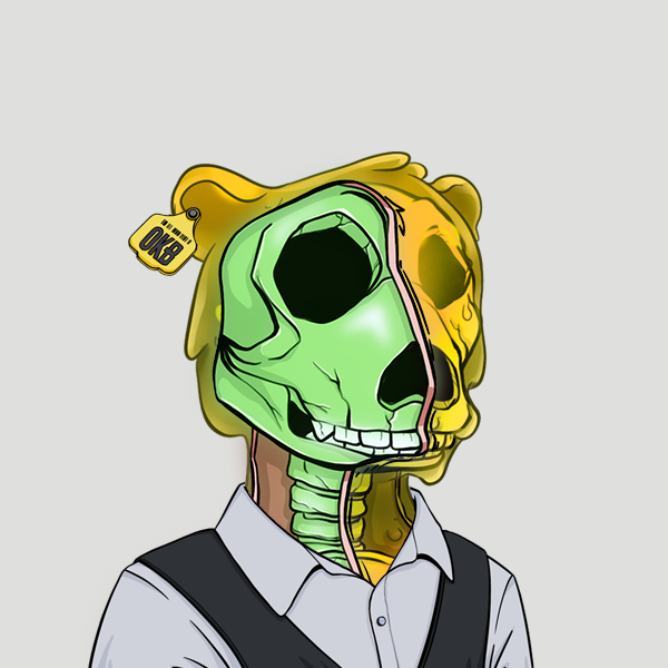 Zombie Okay Bear #3671