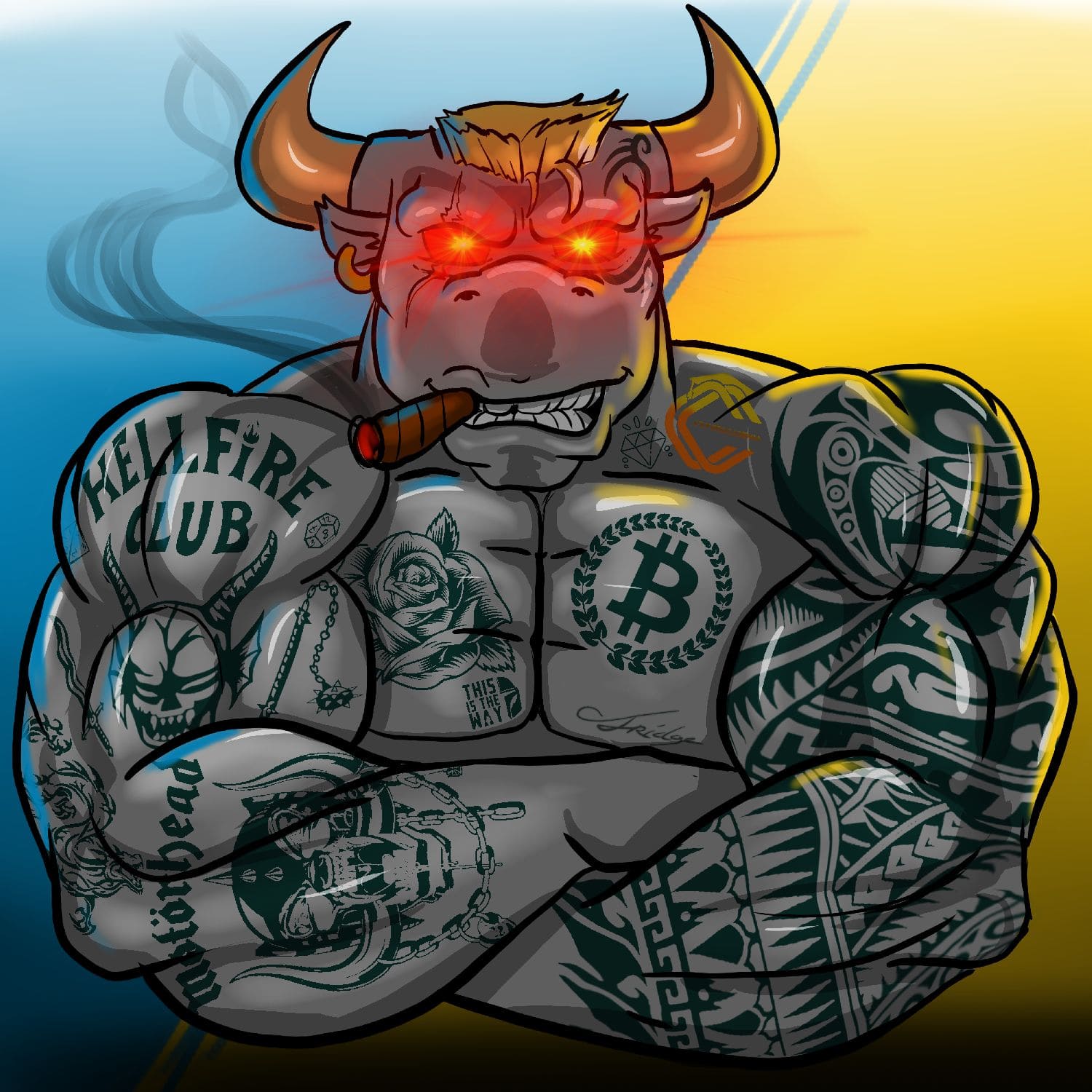 B4D BULL #235