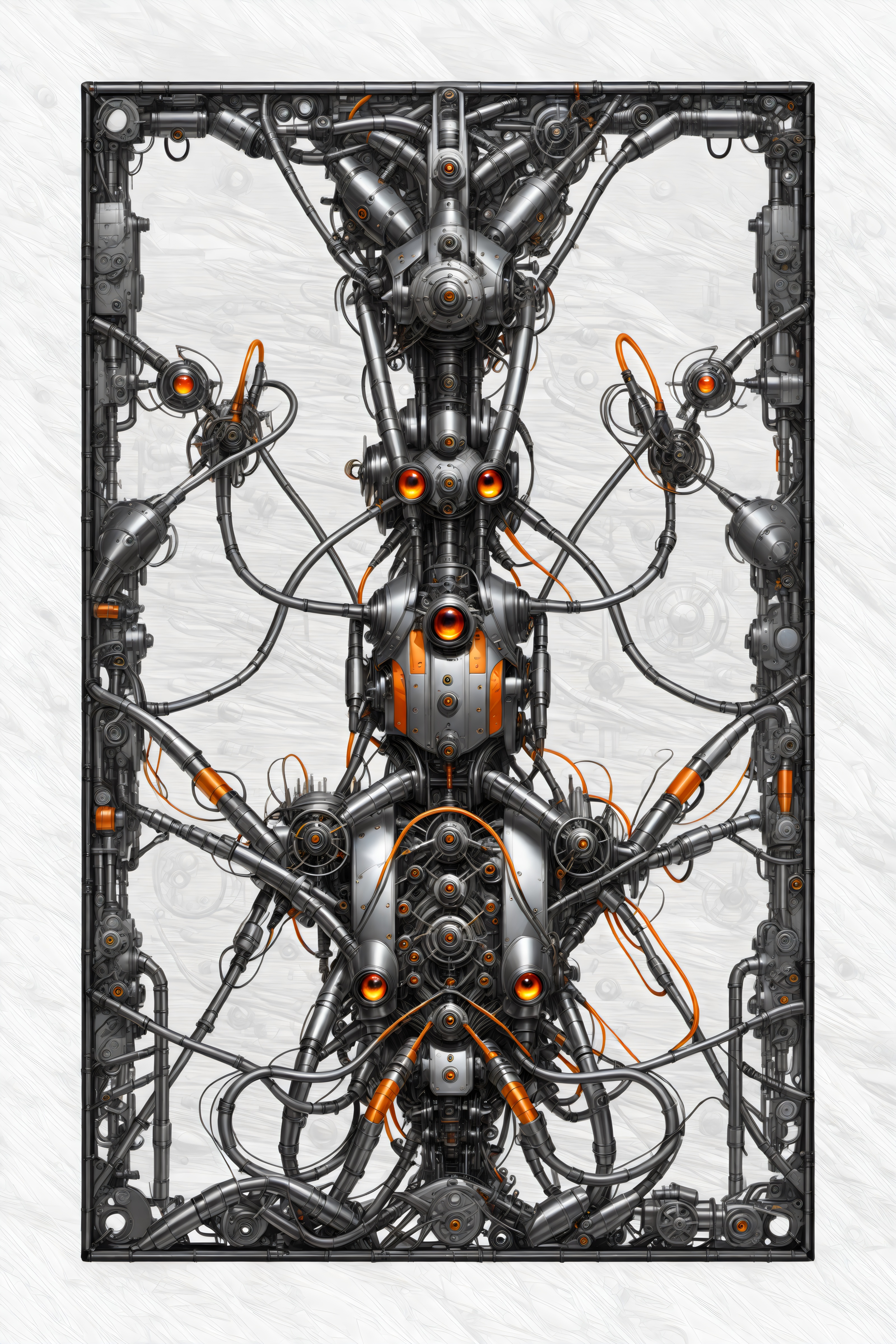 UBK #87 Orange Insects