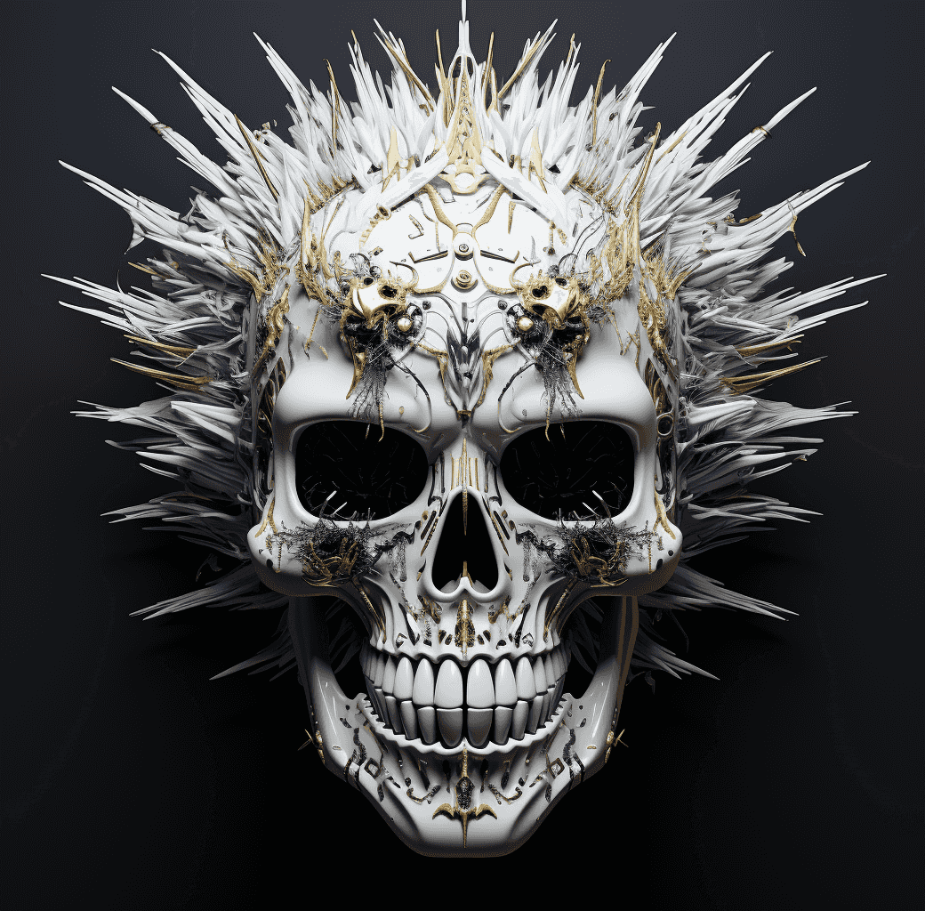 Spiked Skulls by SmokeSolid #14