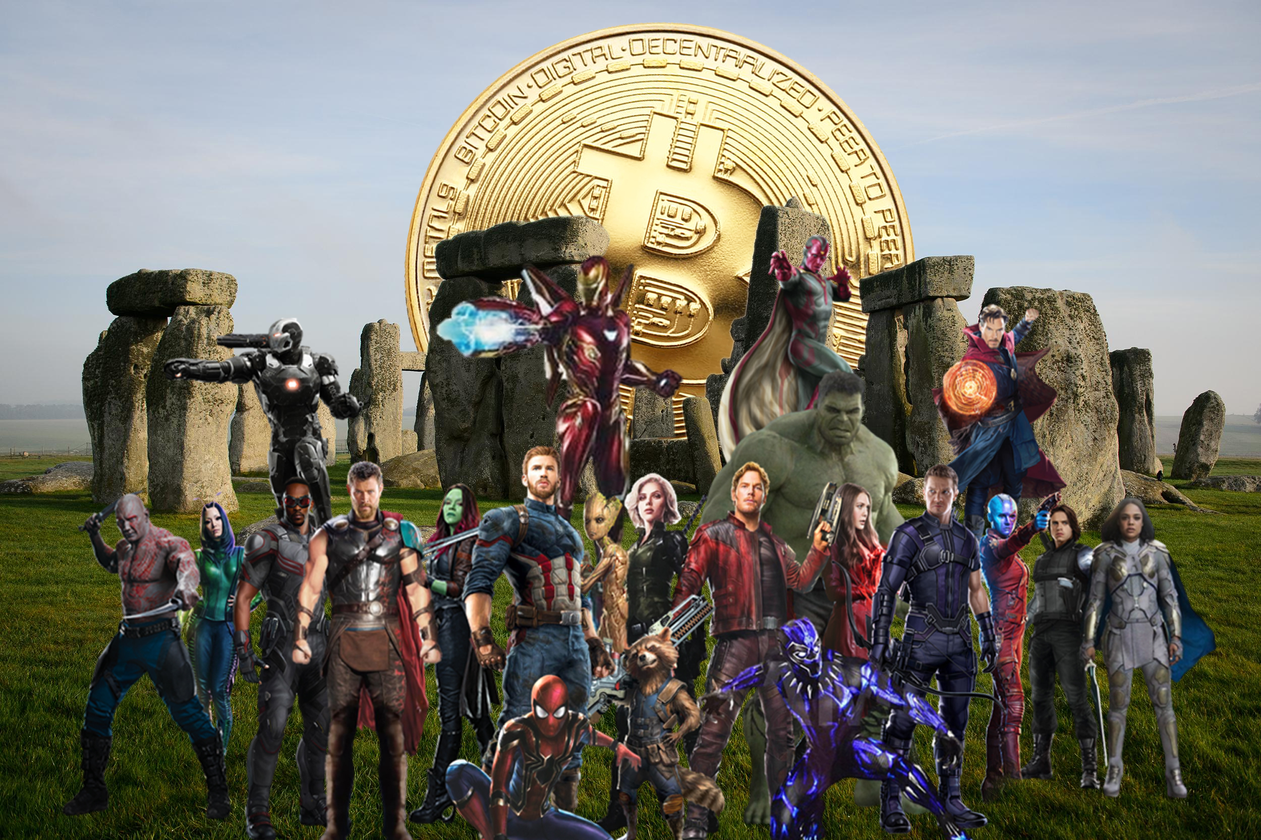 Avengers save the last Bitcoin 