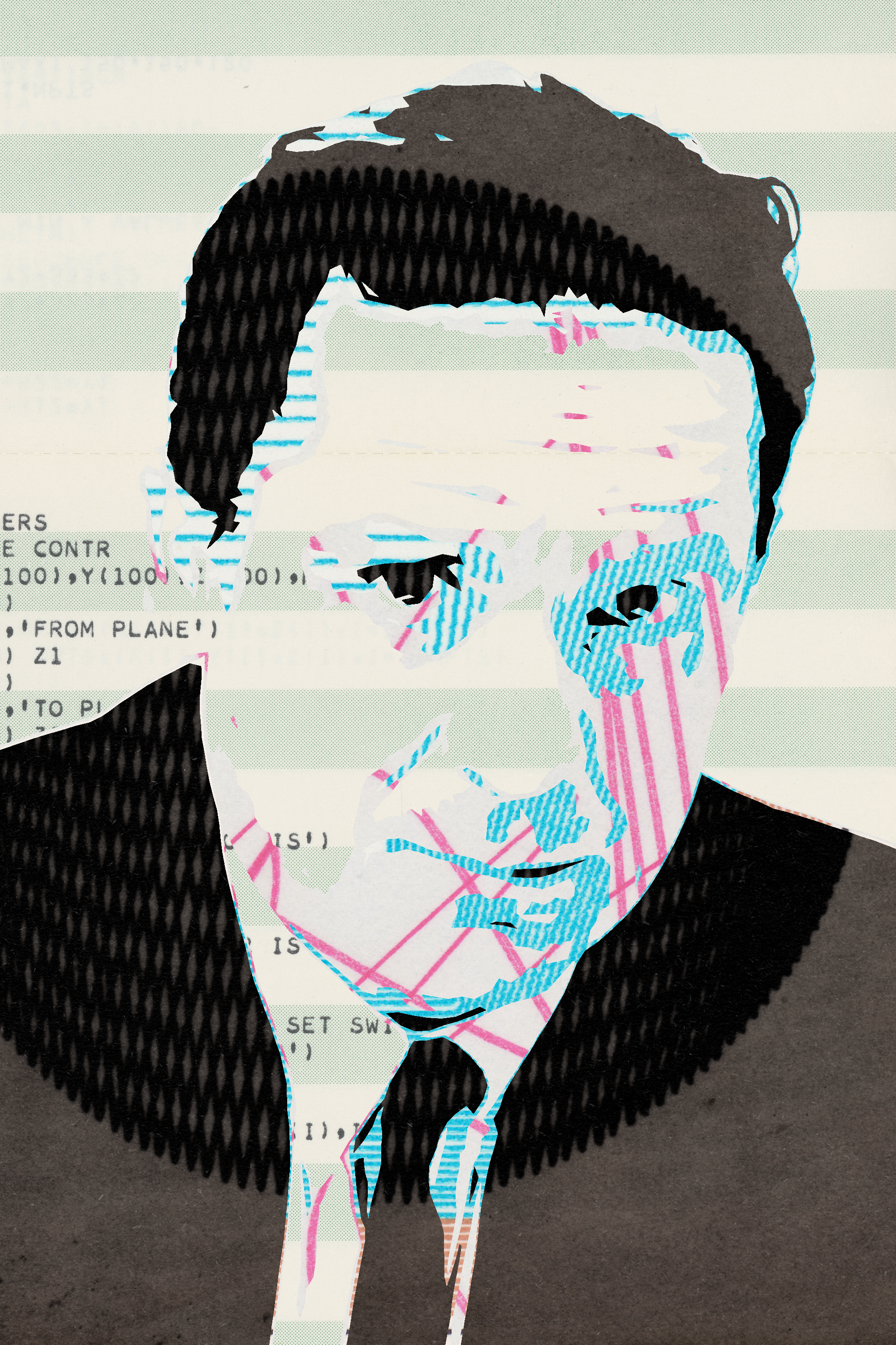 Generative Portrait of Robert Mallary #778