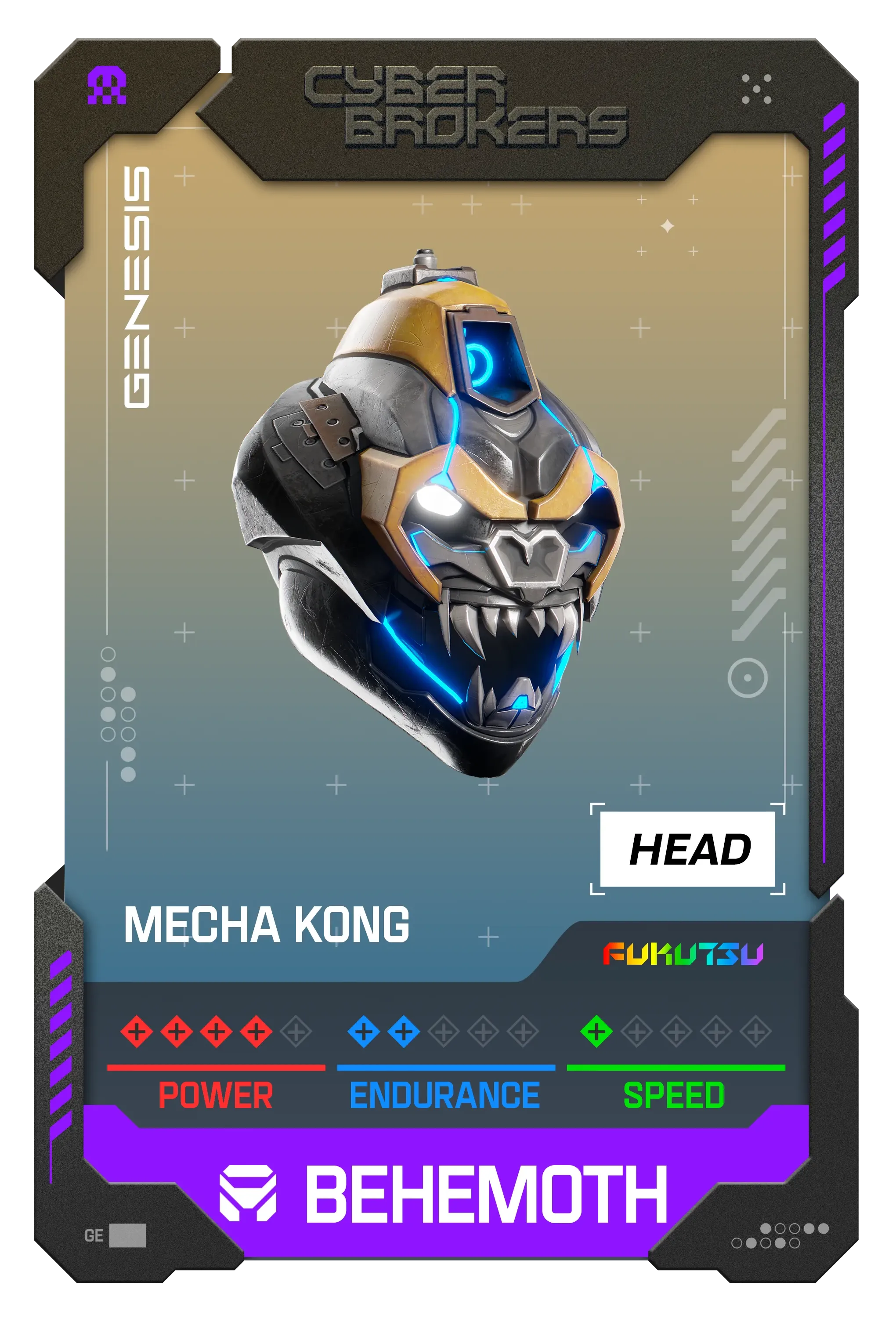 Mecha Kong Behemoth Head 