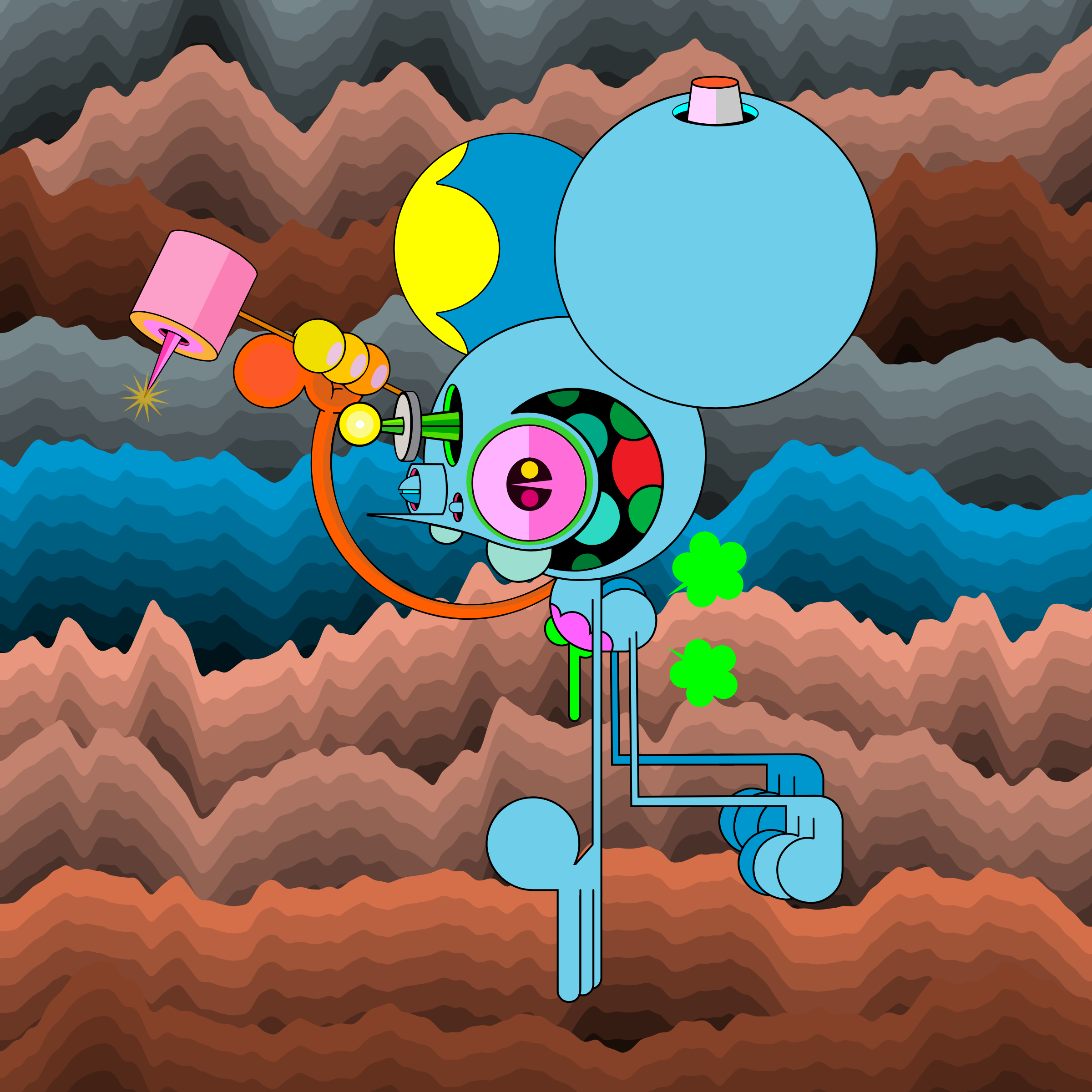 Neogen Space Monkeys #150