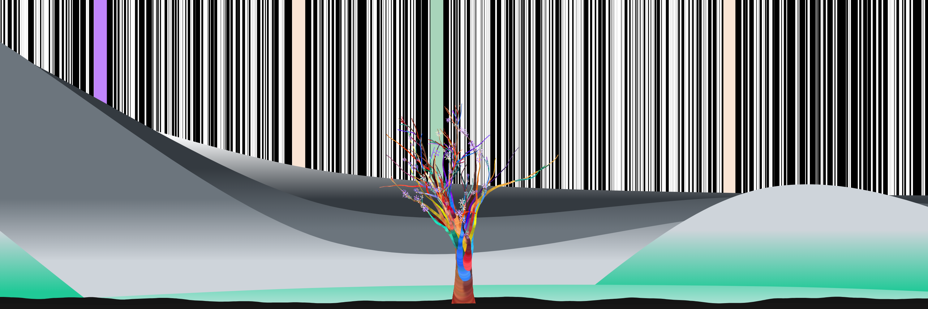 Coded Flowering Banner #032