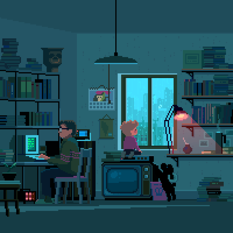 Days with Dad: Raining Day