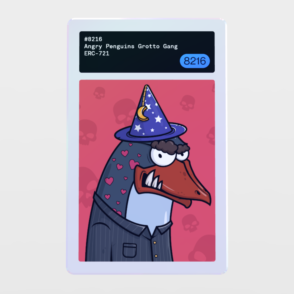 Minter Token - Angry Penguins Grotto Gang #8216