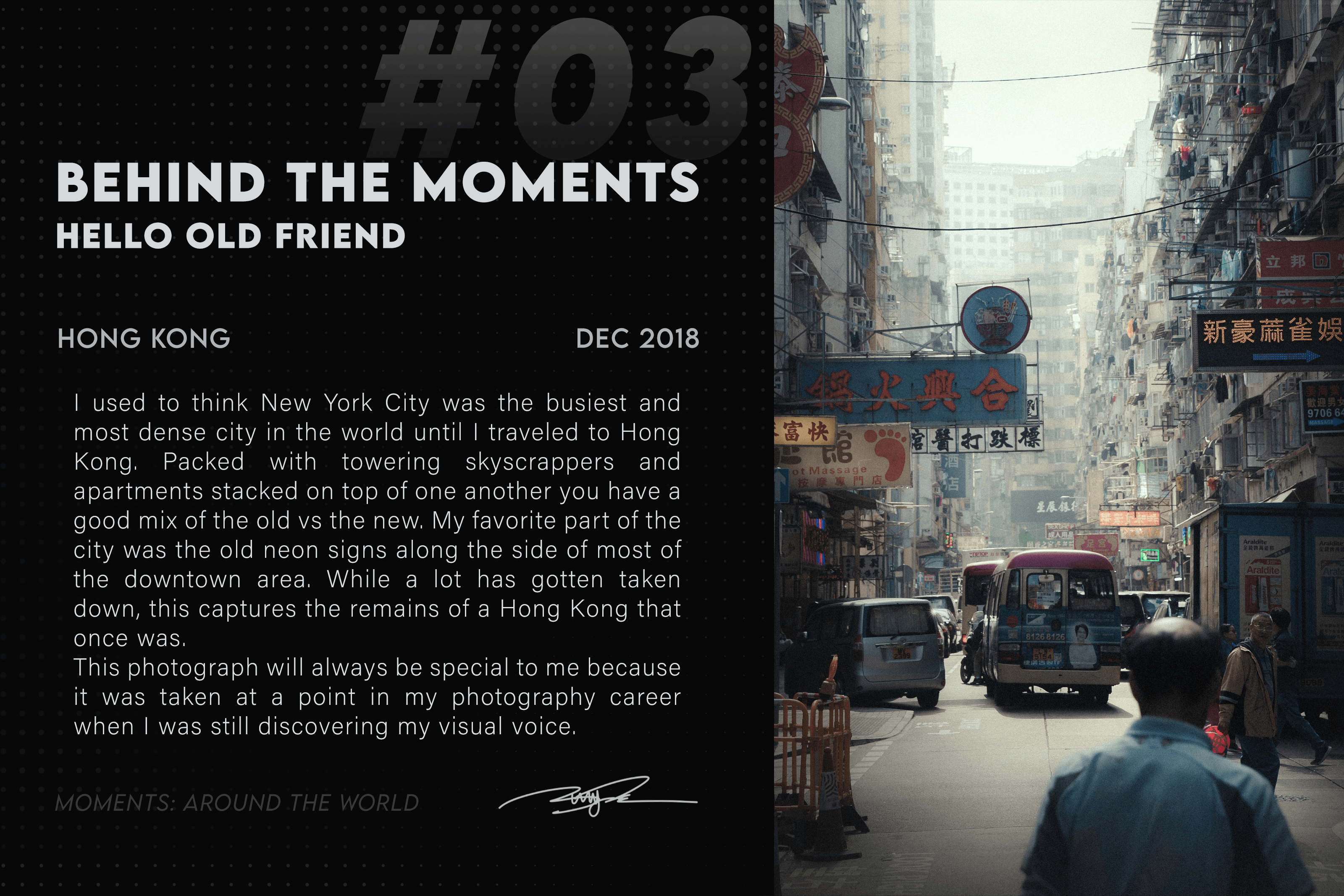 Hello Old Friend - Behind the Moments #3