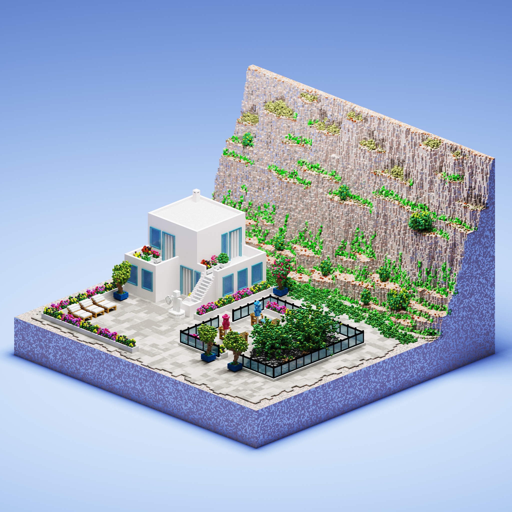 Voxel Universe Plot #601