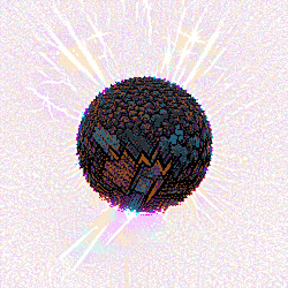 SPARKELING ETHEREUM PLANET