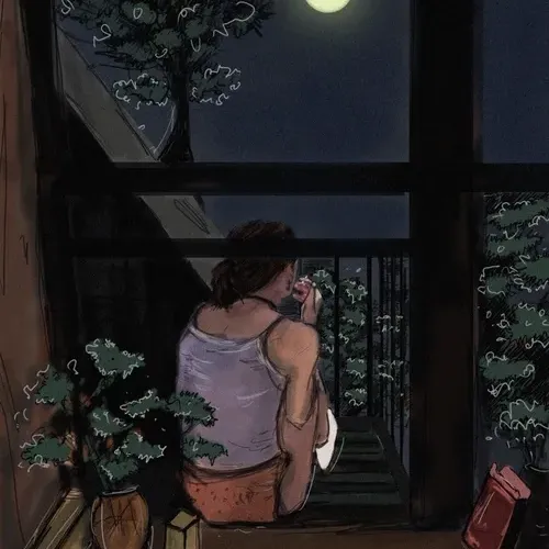 in the privacy of the night