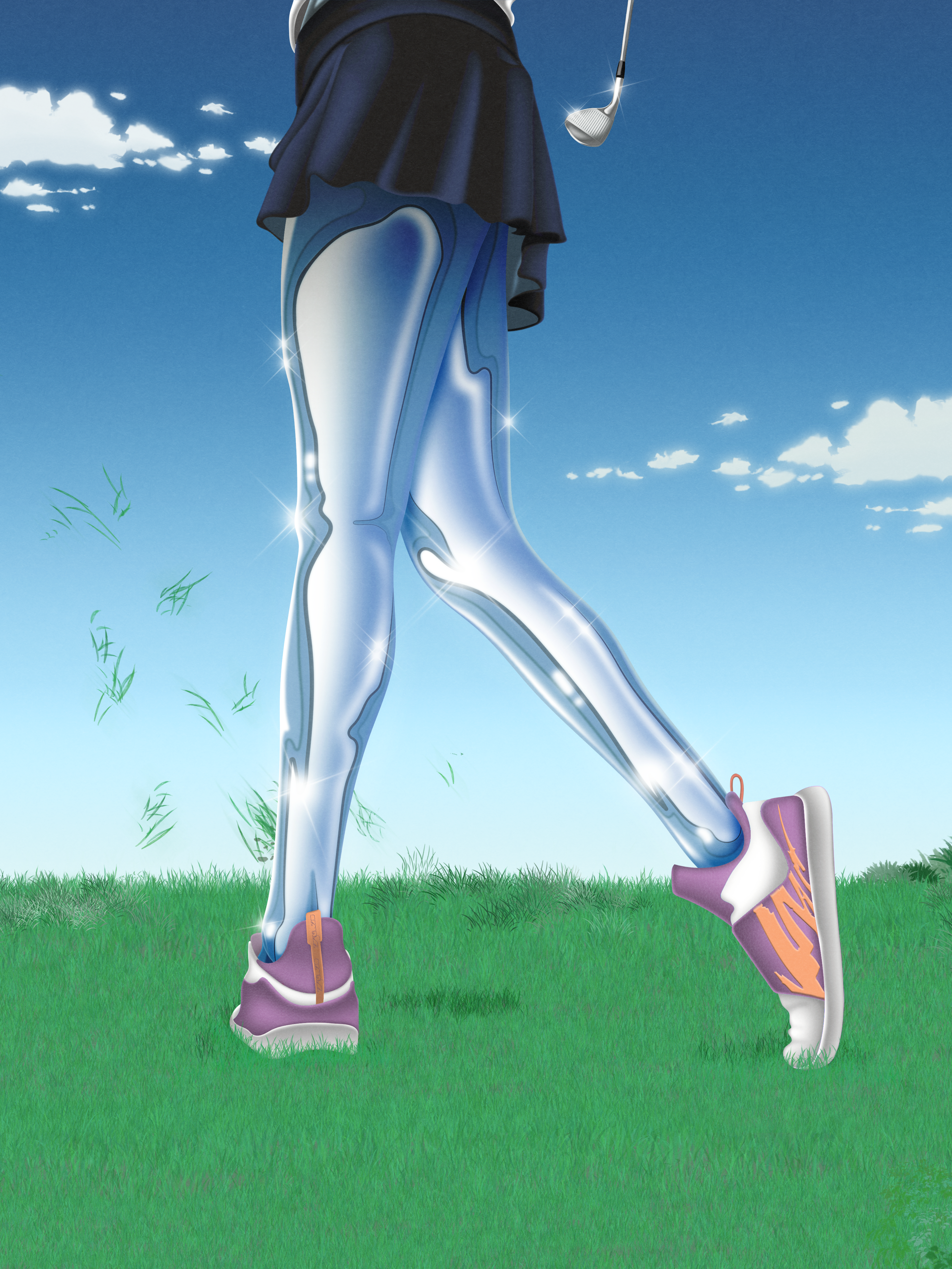 in the rough