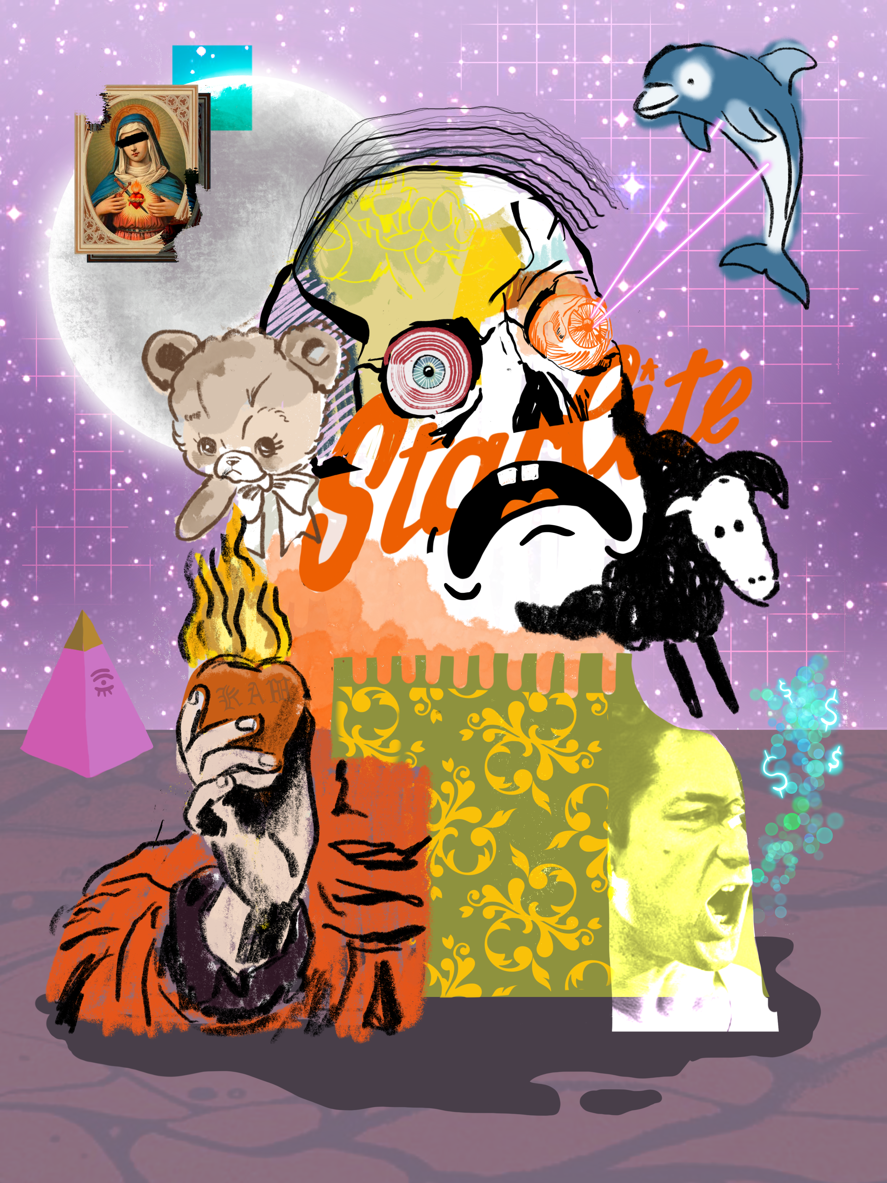 Full Moon at the Dolphin Rave