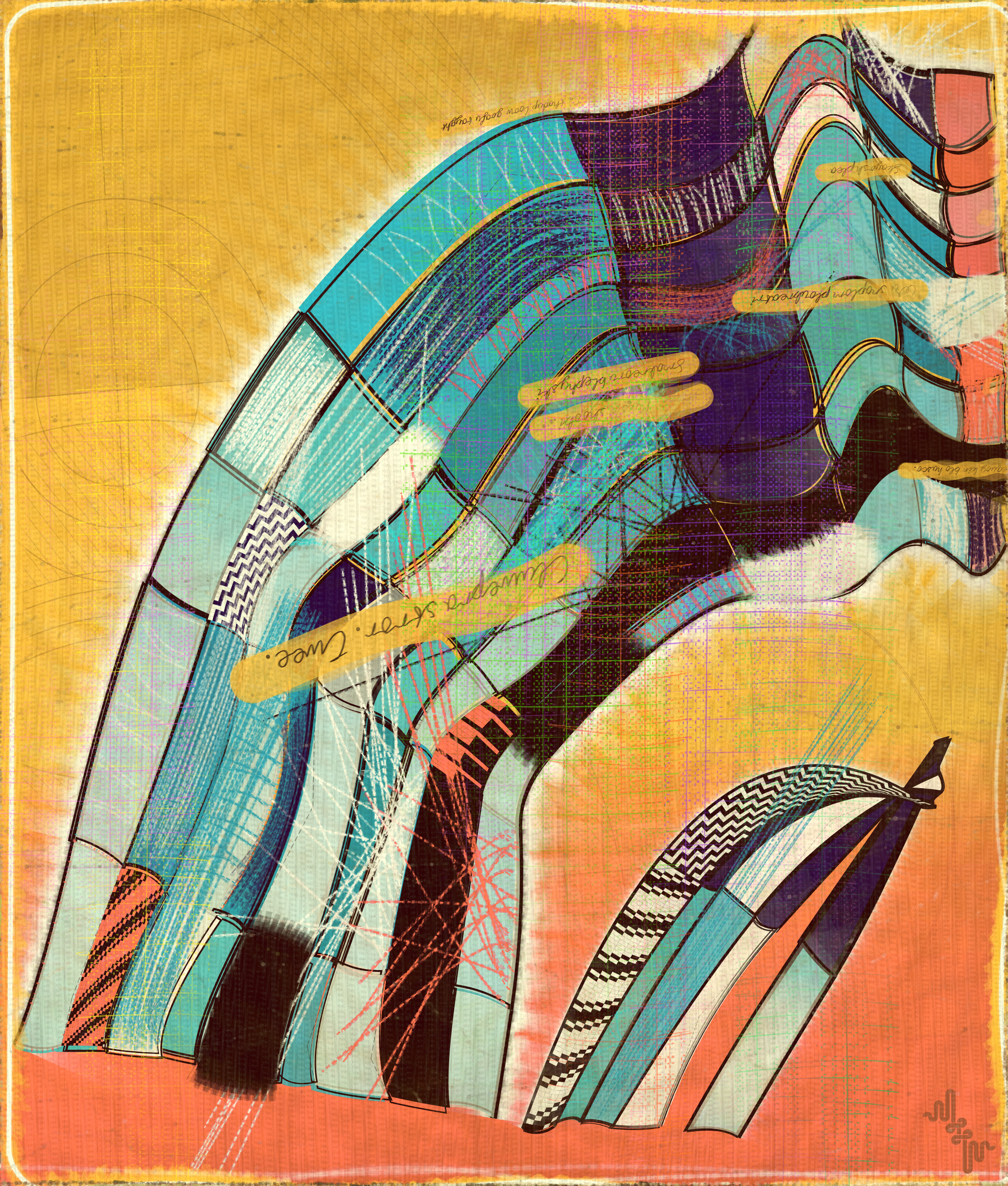 Amplitudes of Canvas #518