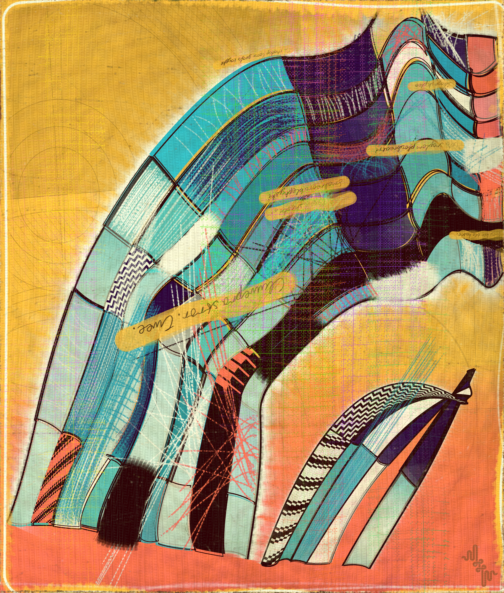 Amplitudes of Canvas #518