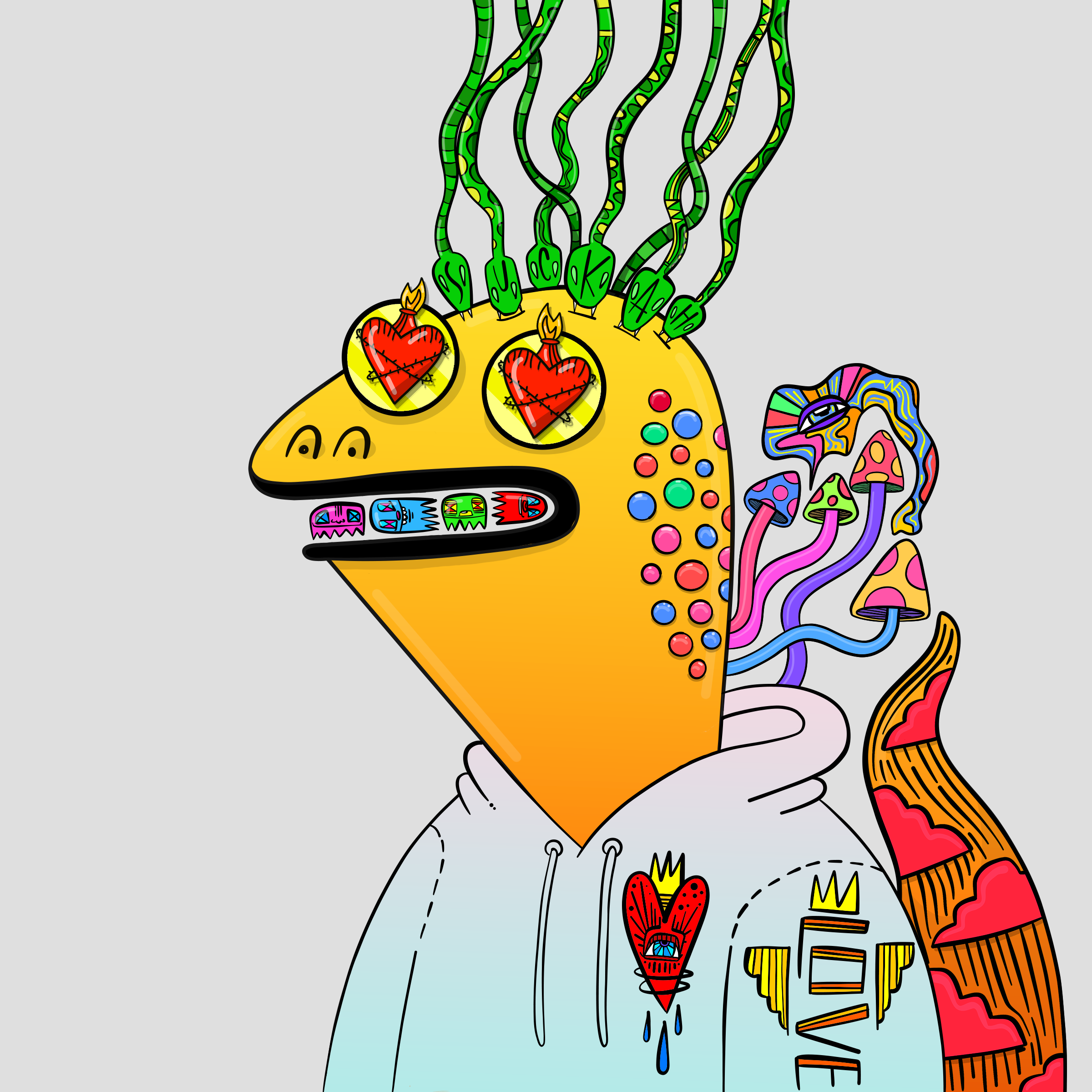 Loveless Lizards #3032