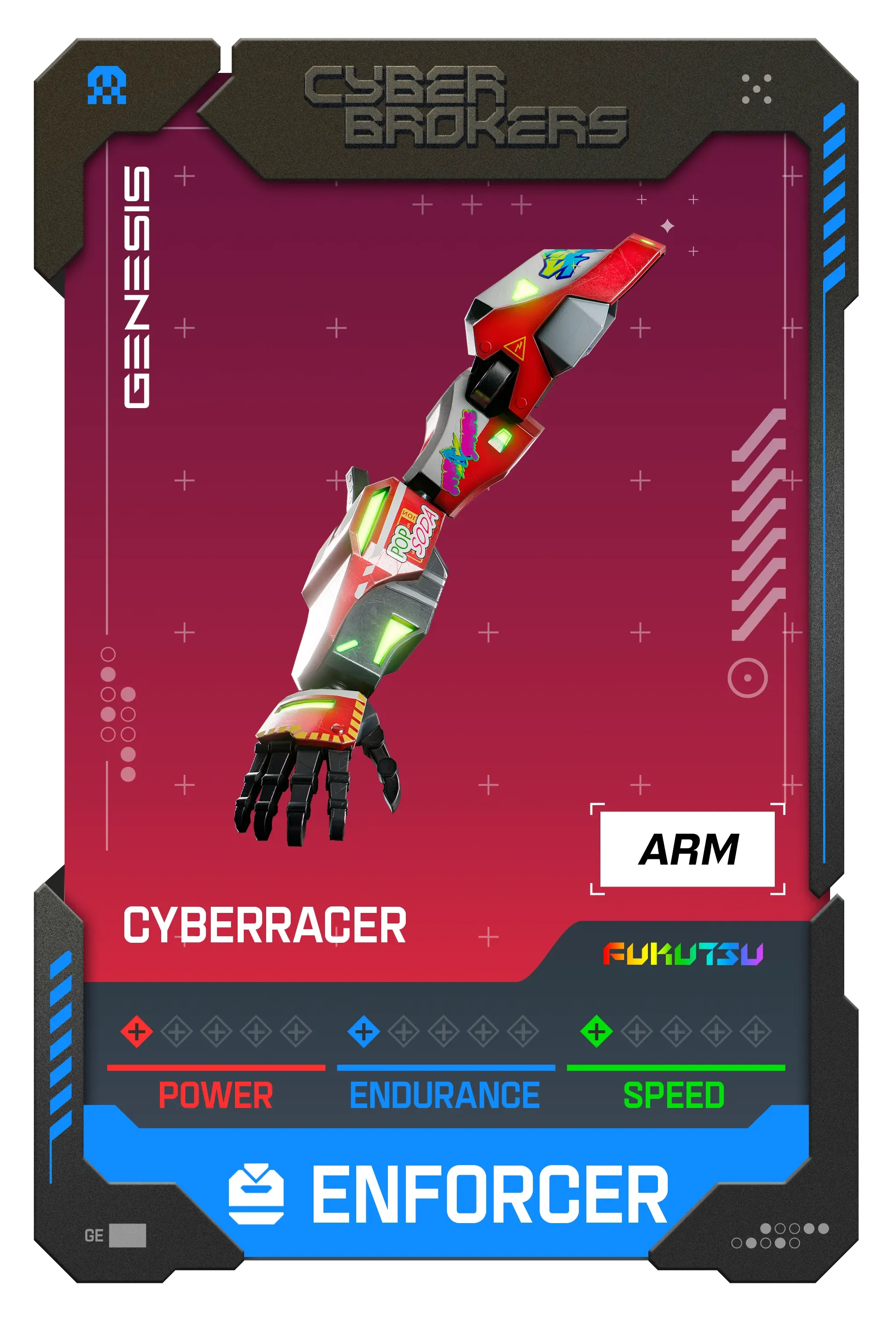 CyberRacer Enforcer Arm 