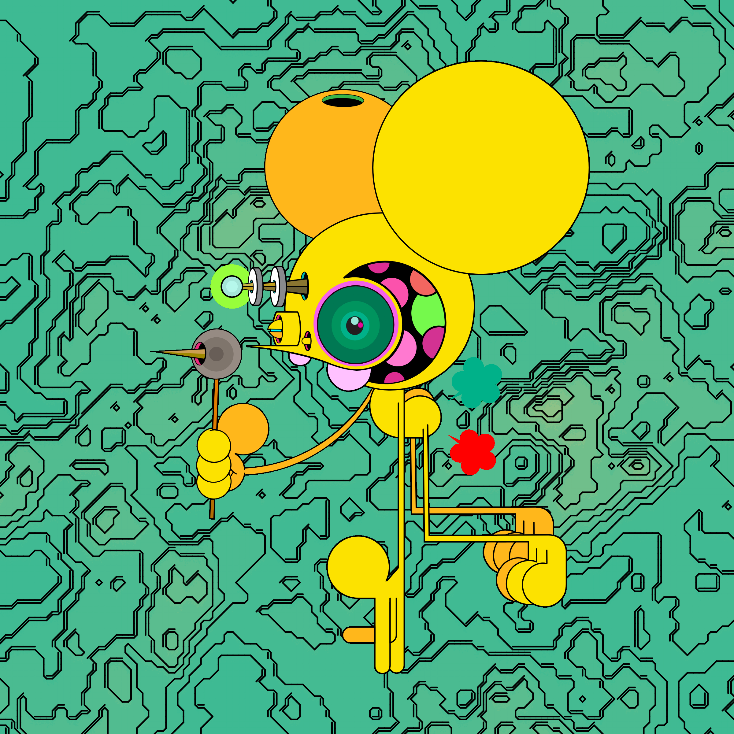 Neogen Space Monkeys #172