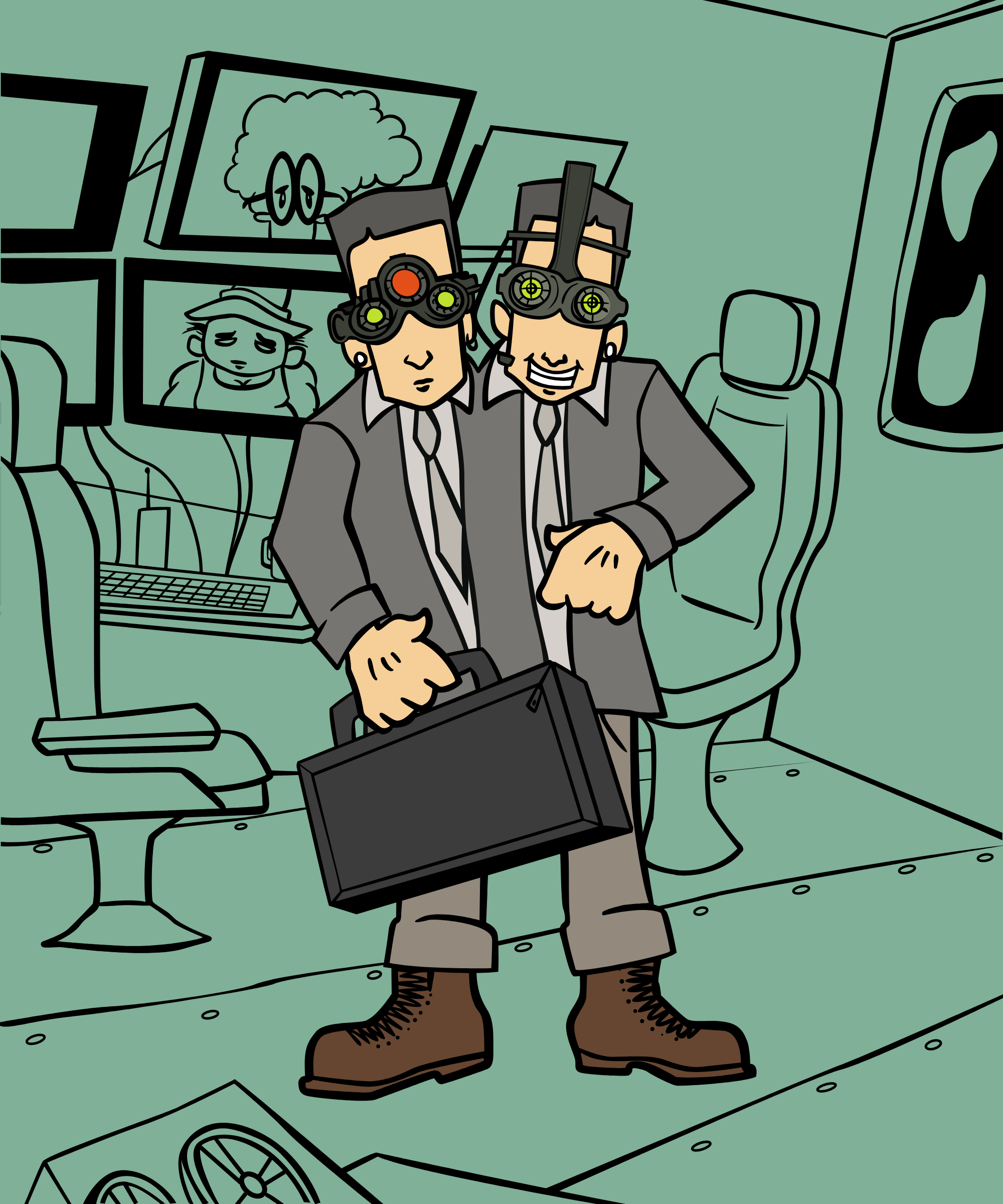 Agents Brown and Knows #255