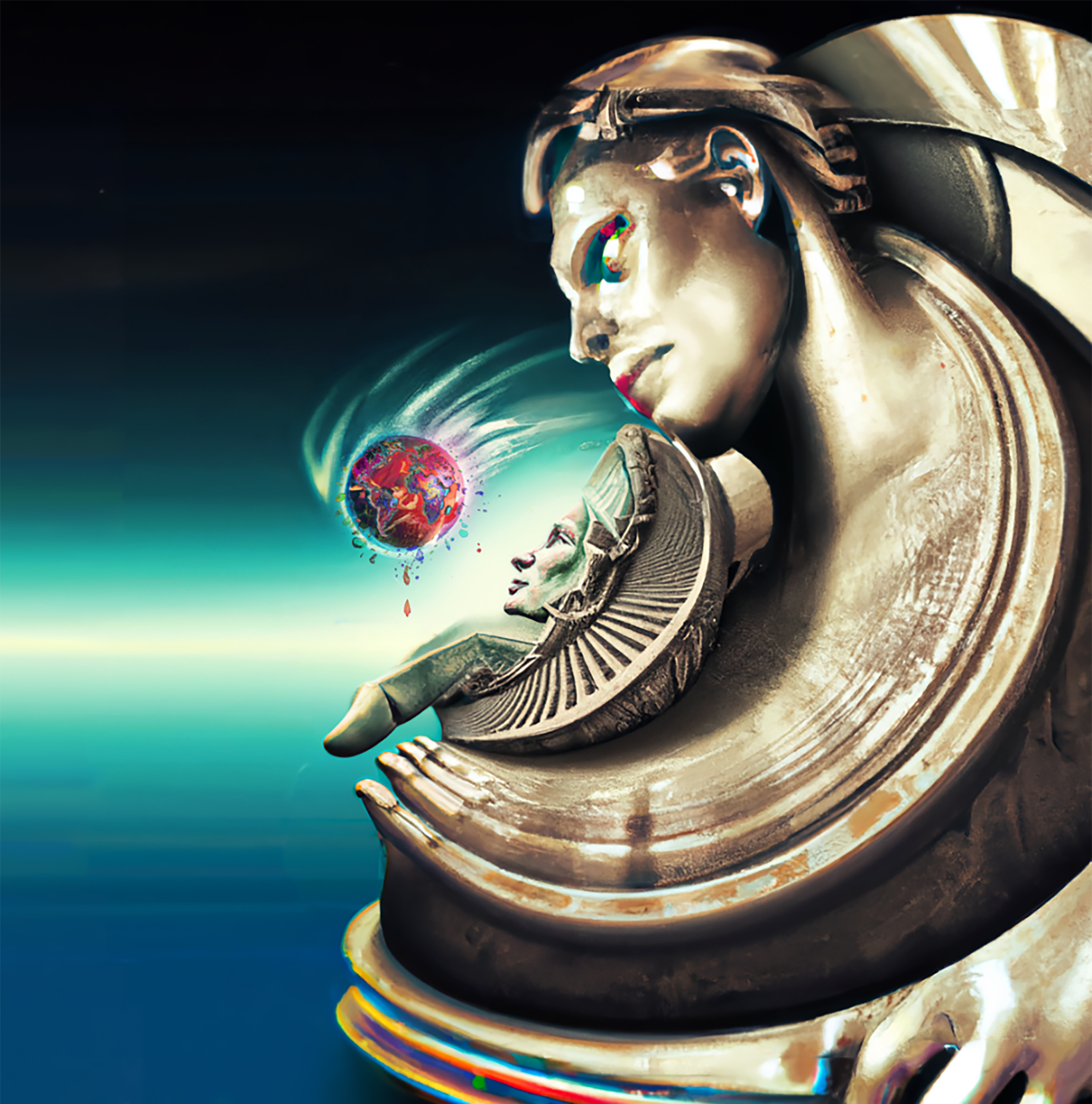 Genesis of AI - Falling Earth