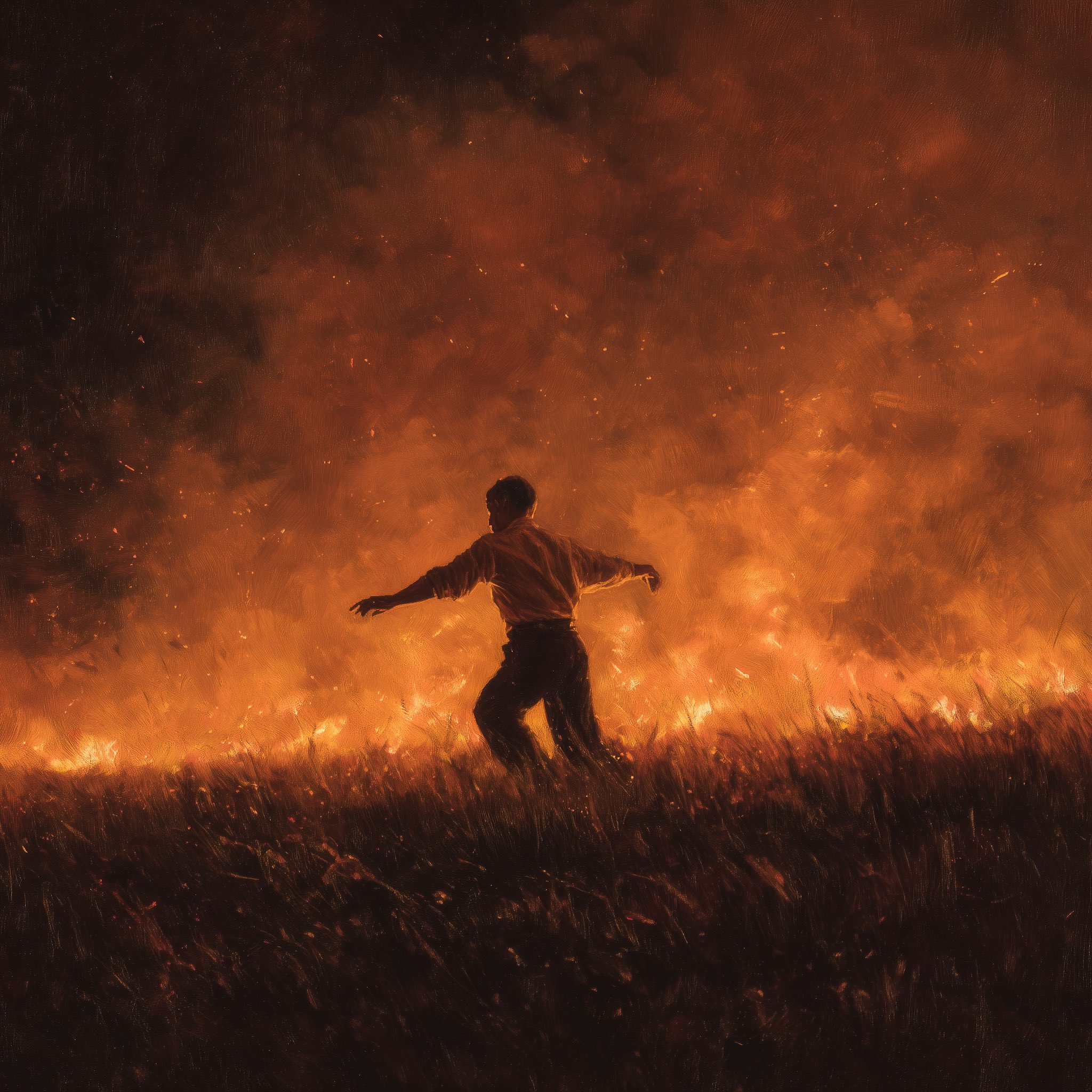 i wished that it would burn.