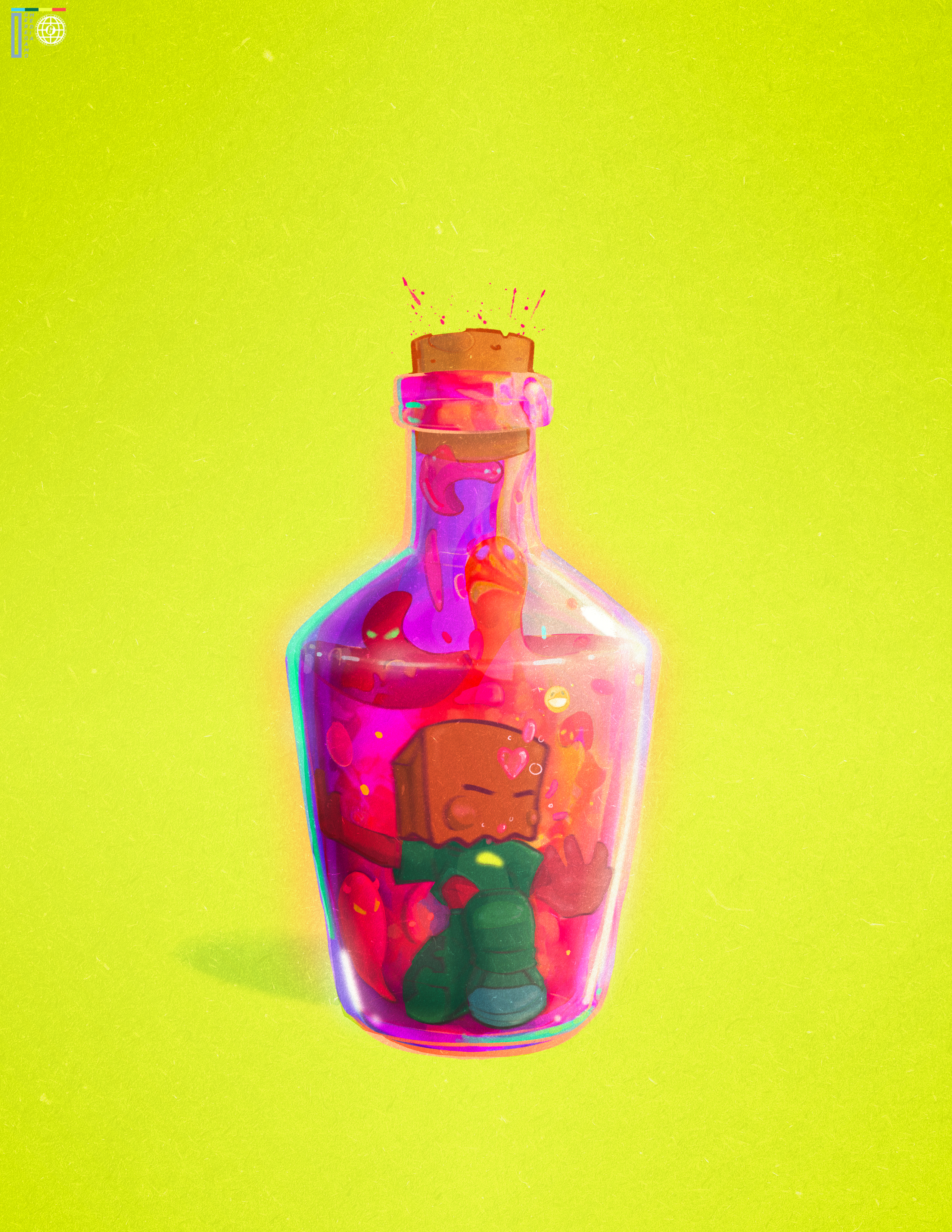 Bottled up in Emotions