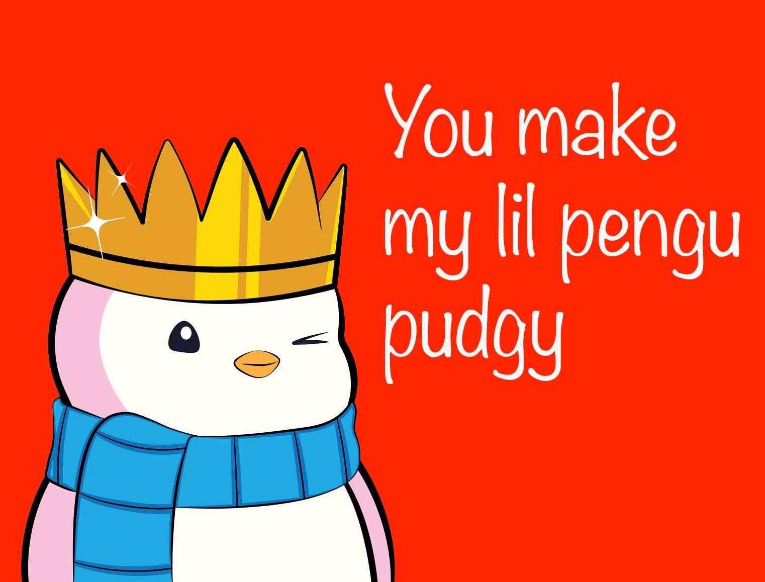 Valentine's Day Cards: Pudgy