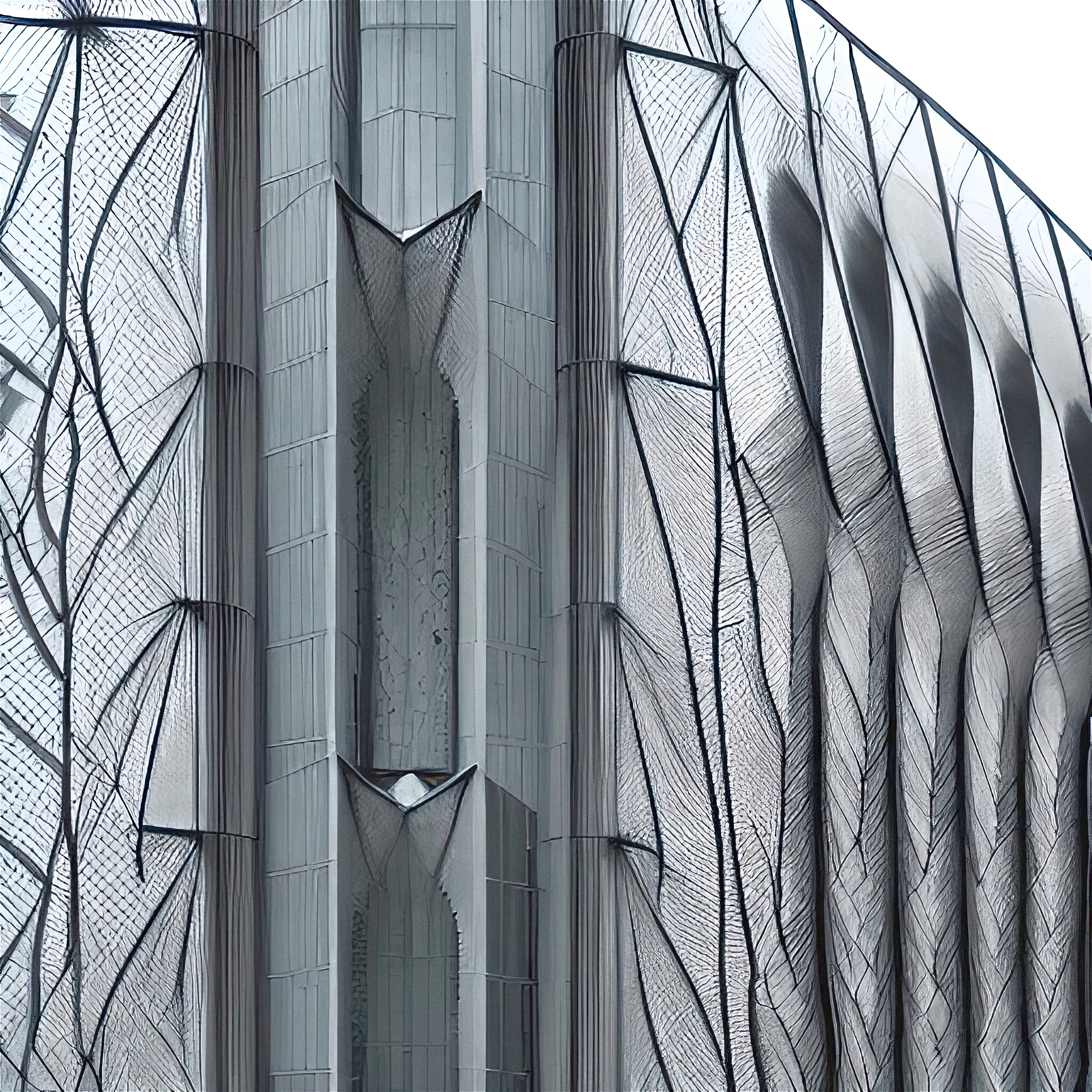 Silk Stained Glass #22