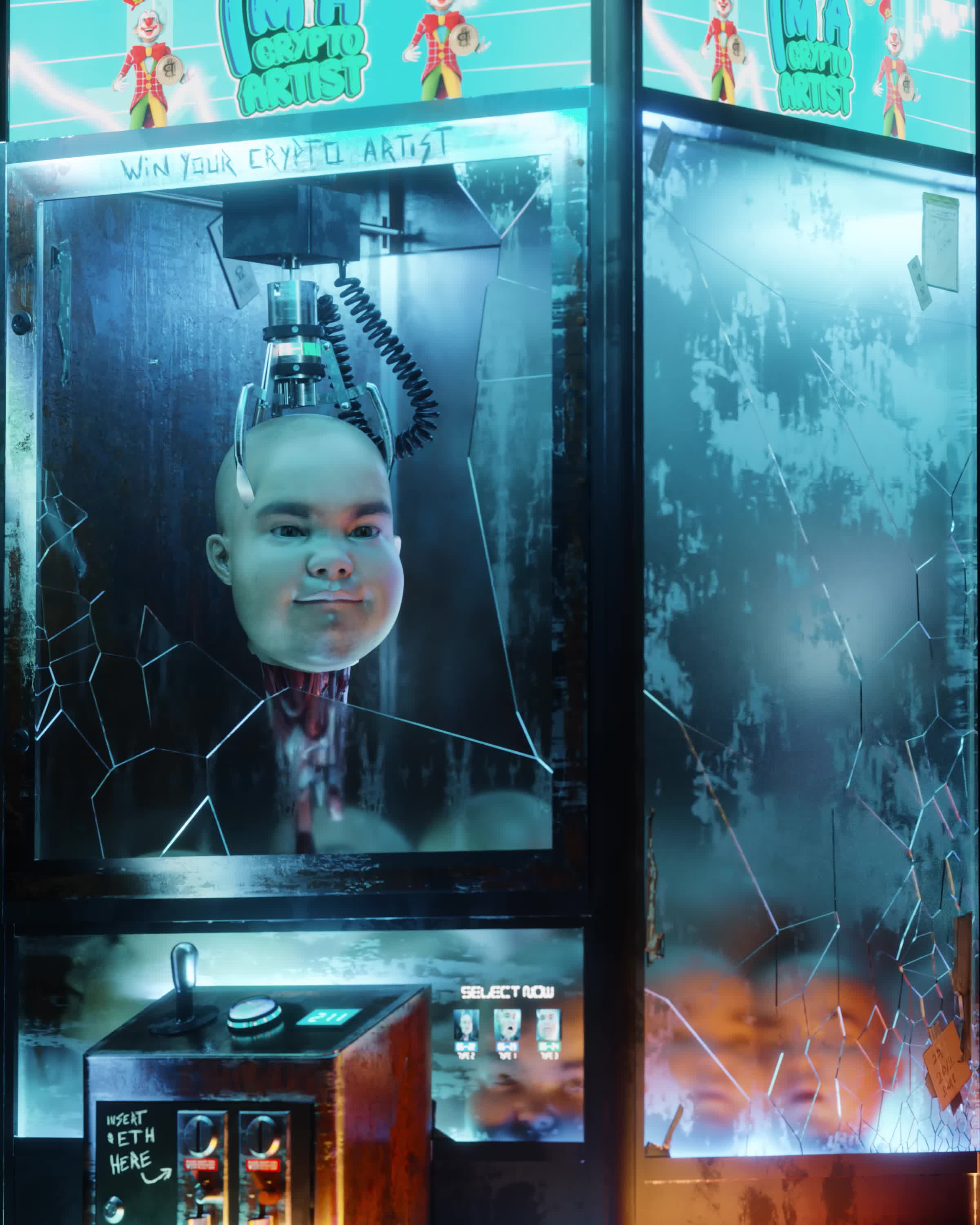 I'm 0 years old and I'm a crypto artist #64/150