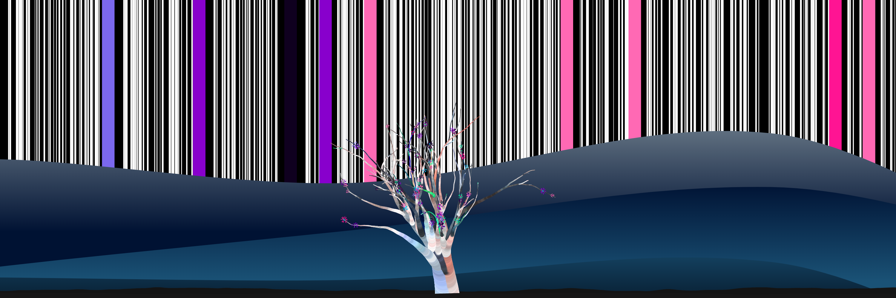 Coded Flowering Banner #082