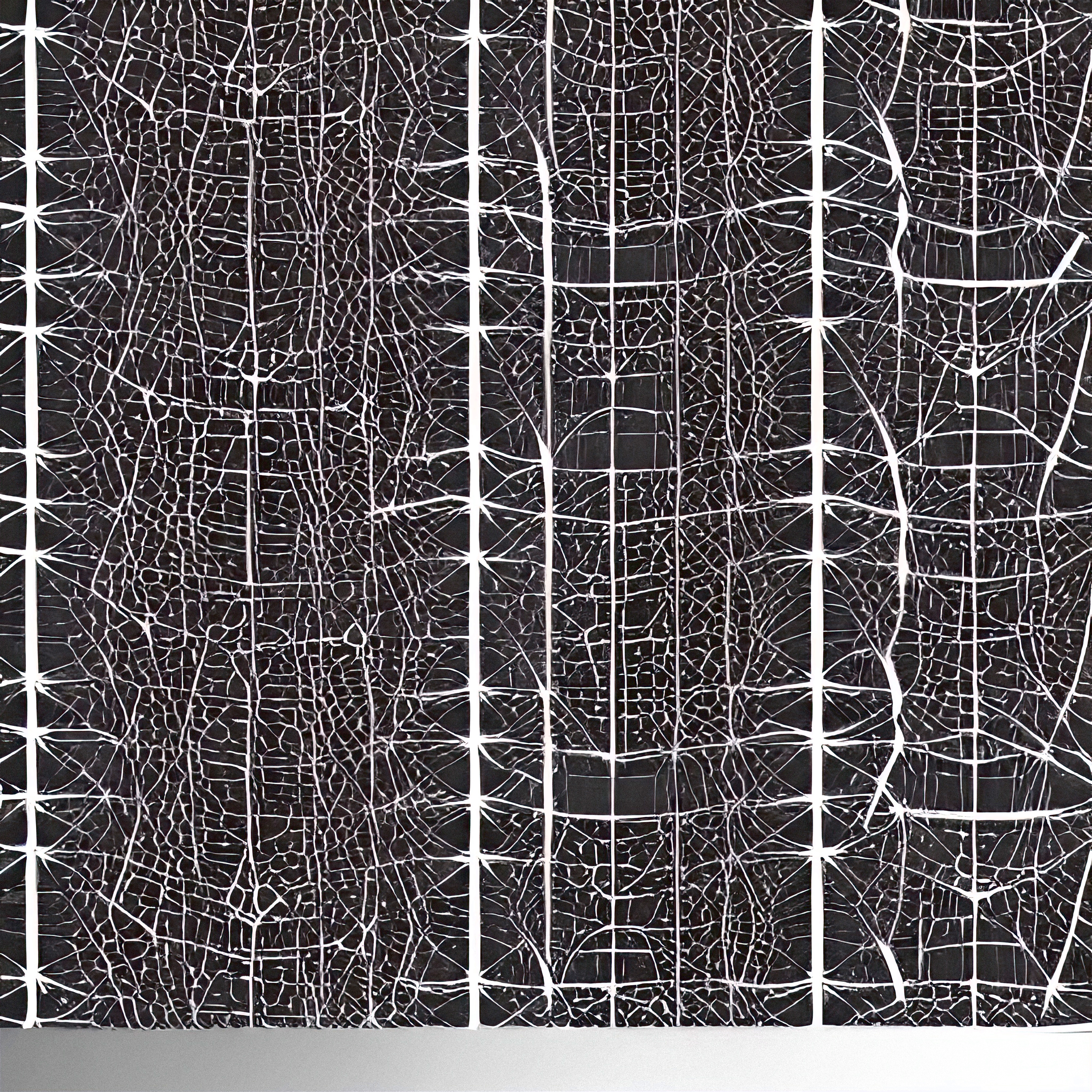 Silk Stained Glass #12