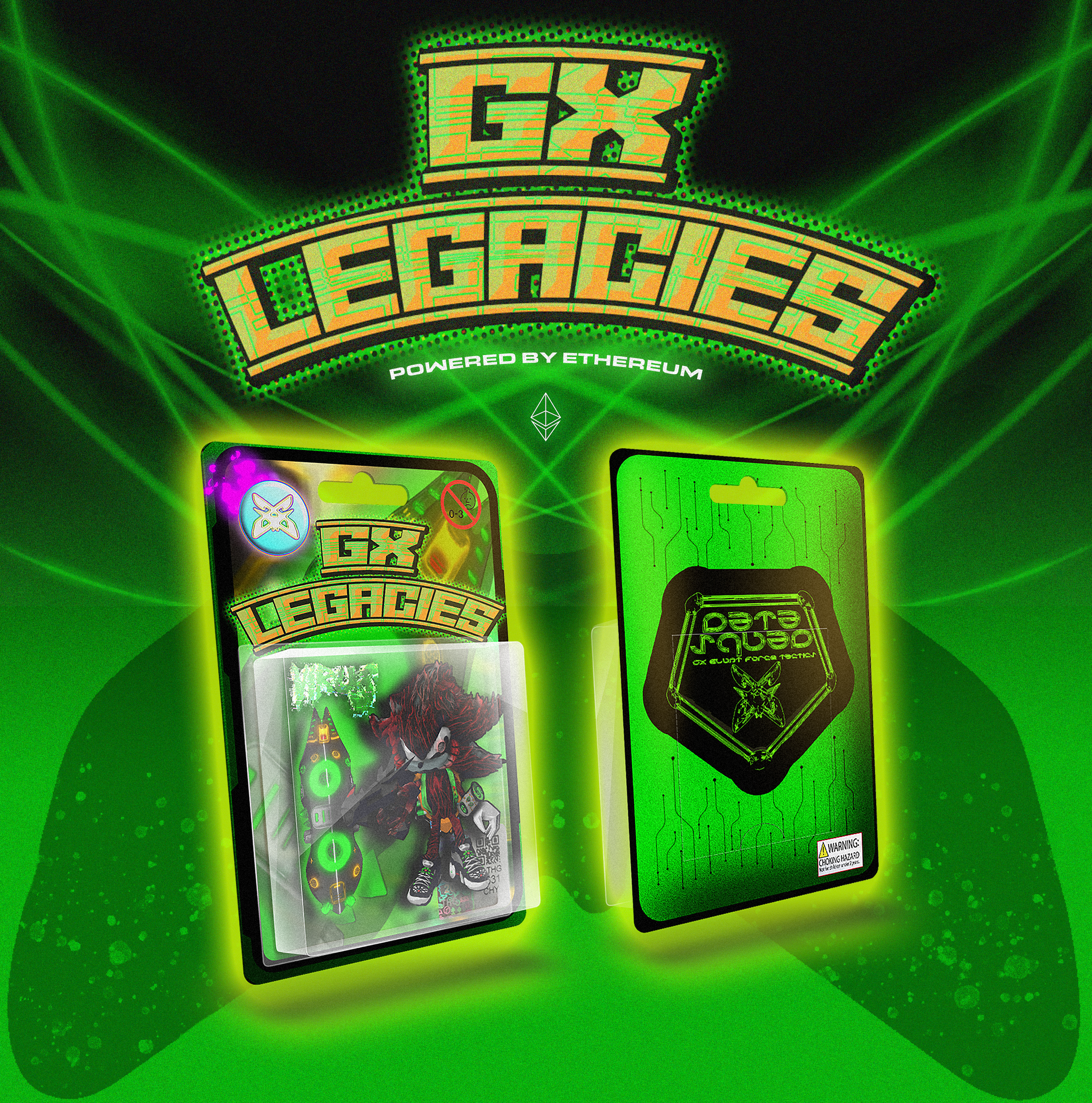 gx: legacies // 'VIRUS' figure