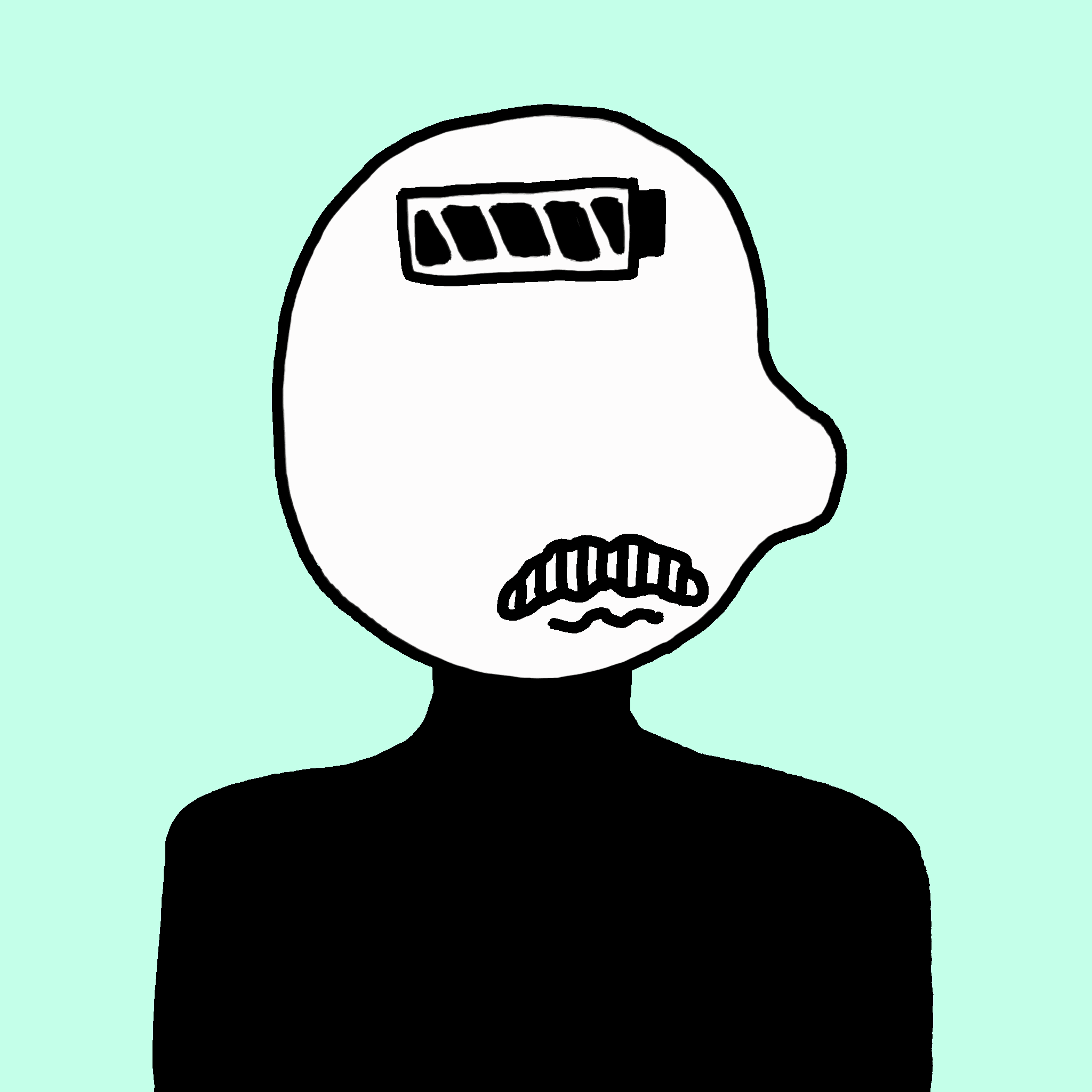 EmoHead #2891: Disgusted Roman