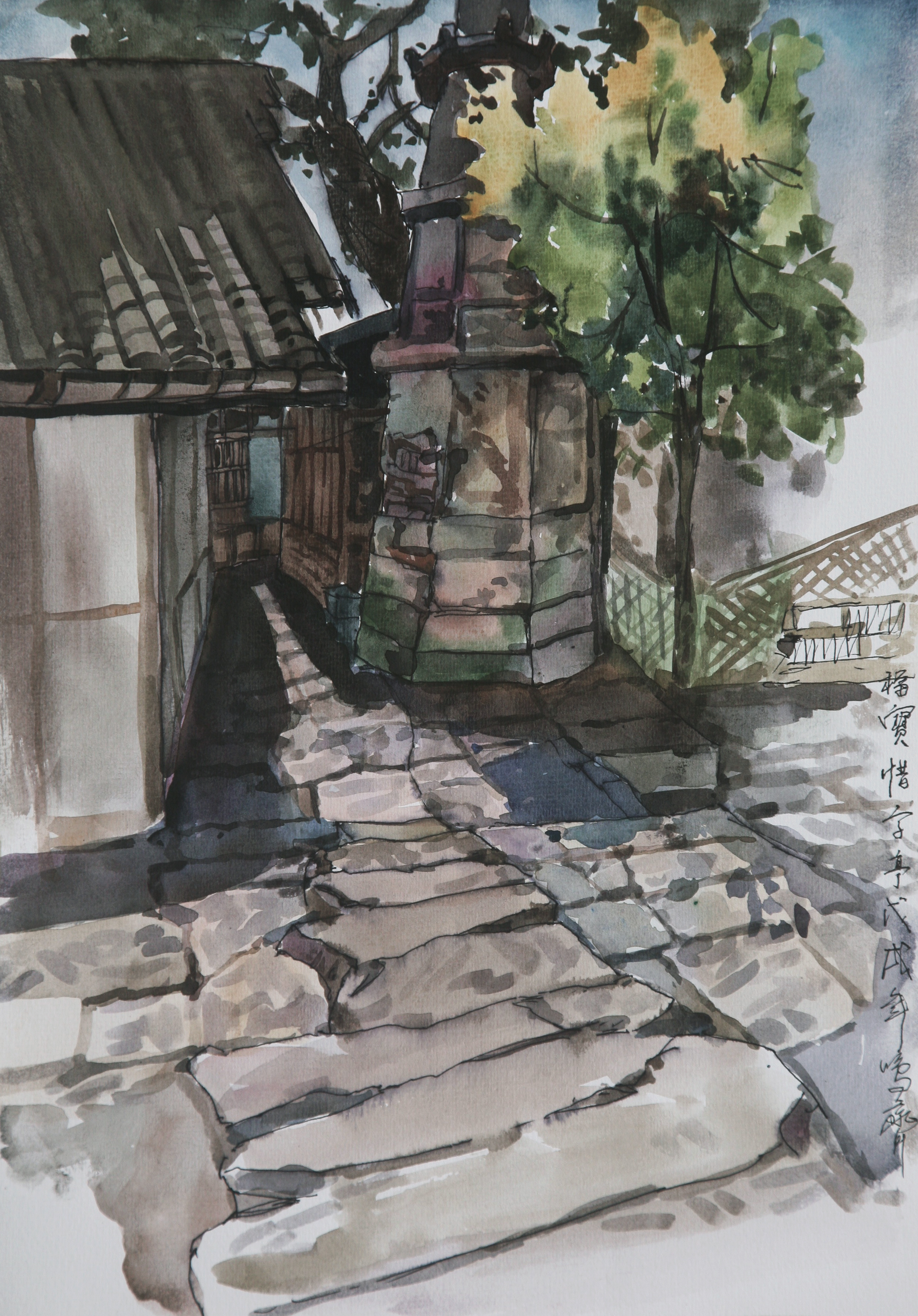 Fubao’s Xizi Pavilion stands quietly through the years,