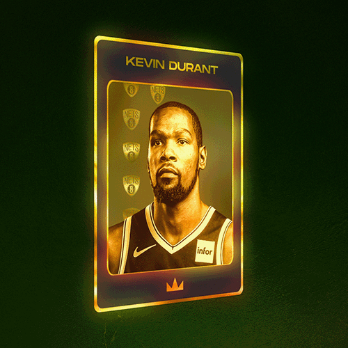 Kevin Durant Gold Card 2021 - KingDeckNFT