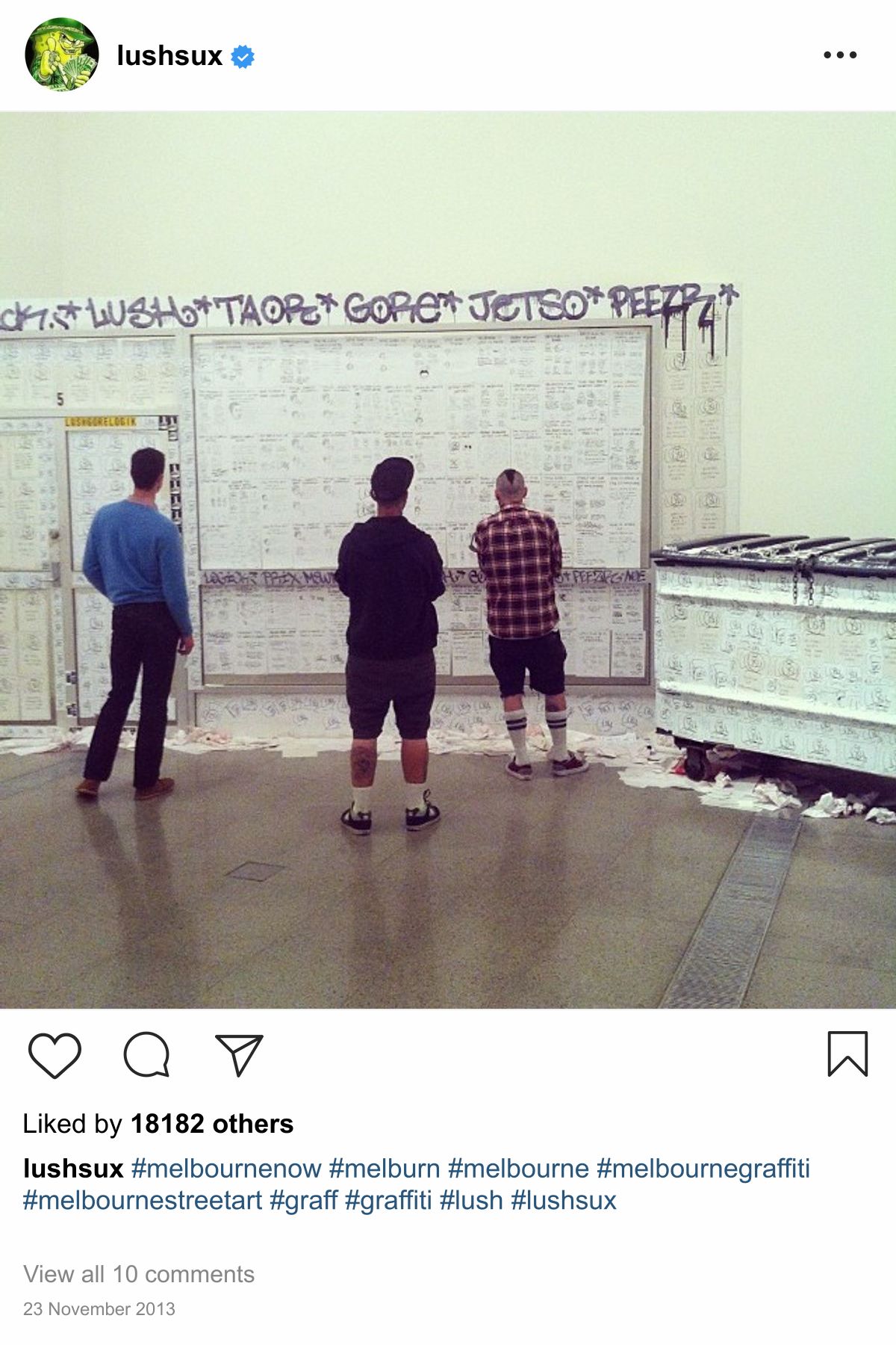 Lushsux #764 - Graffiti