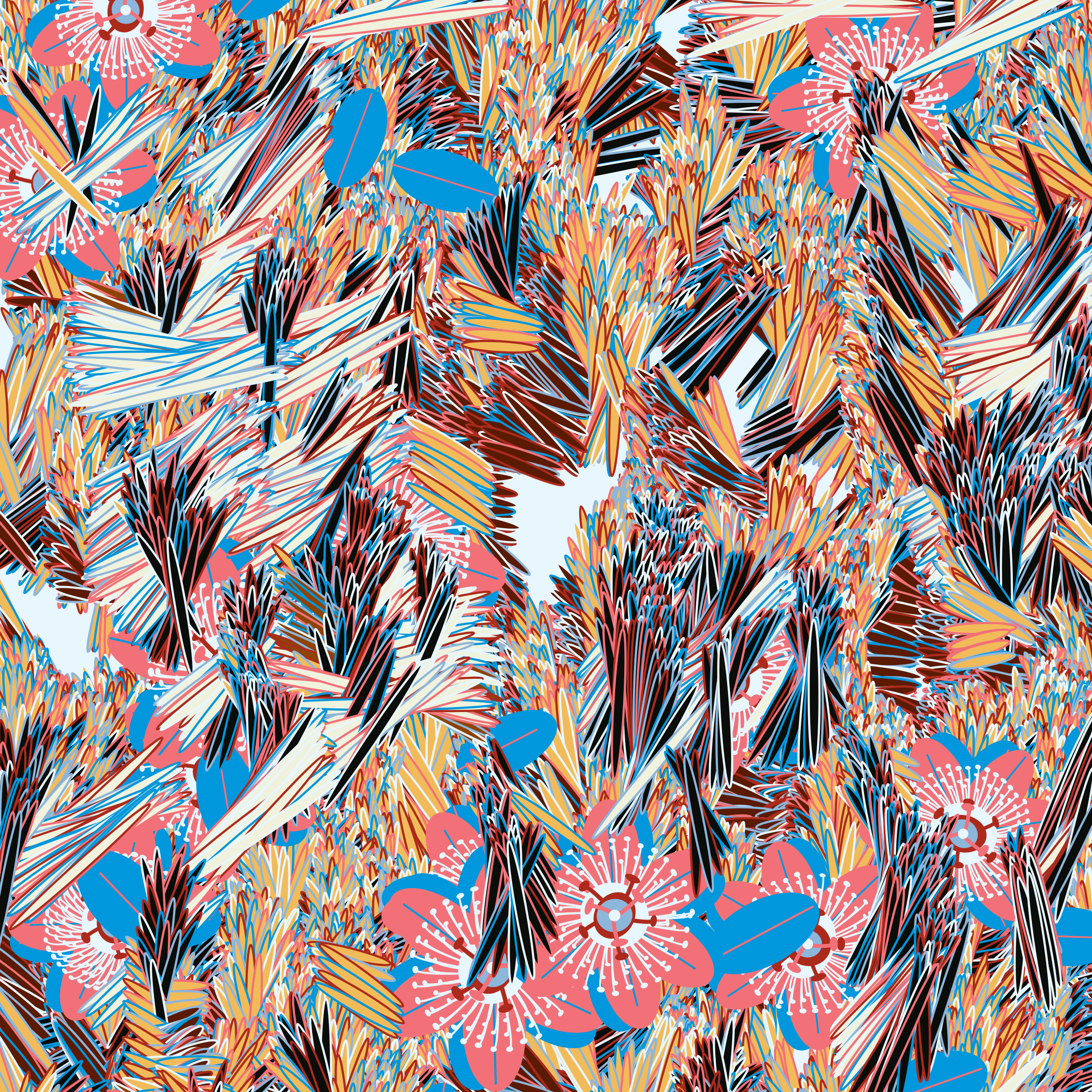 Fragments of an Infinite Field #424