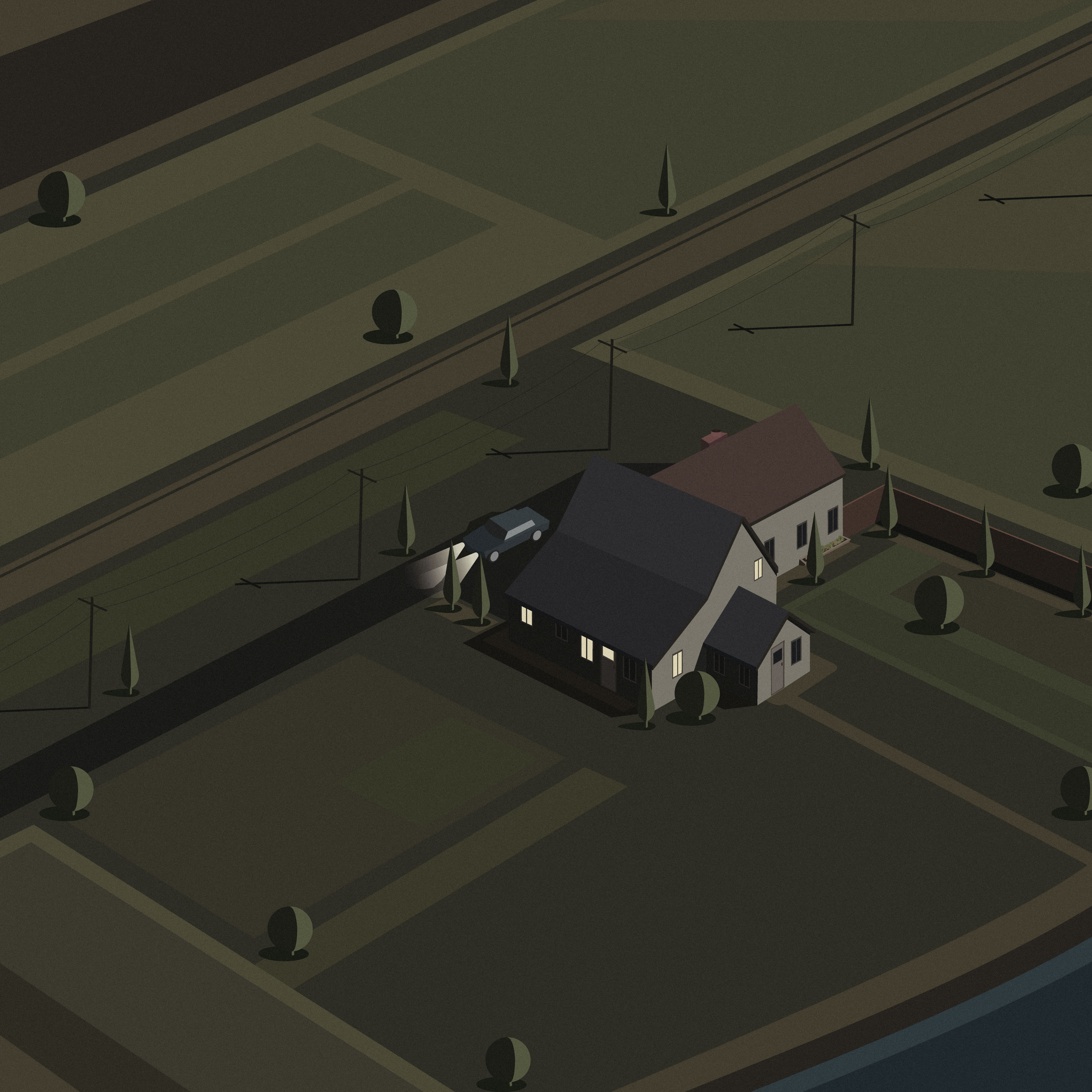 Nighttime Home #2