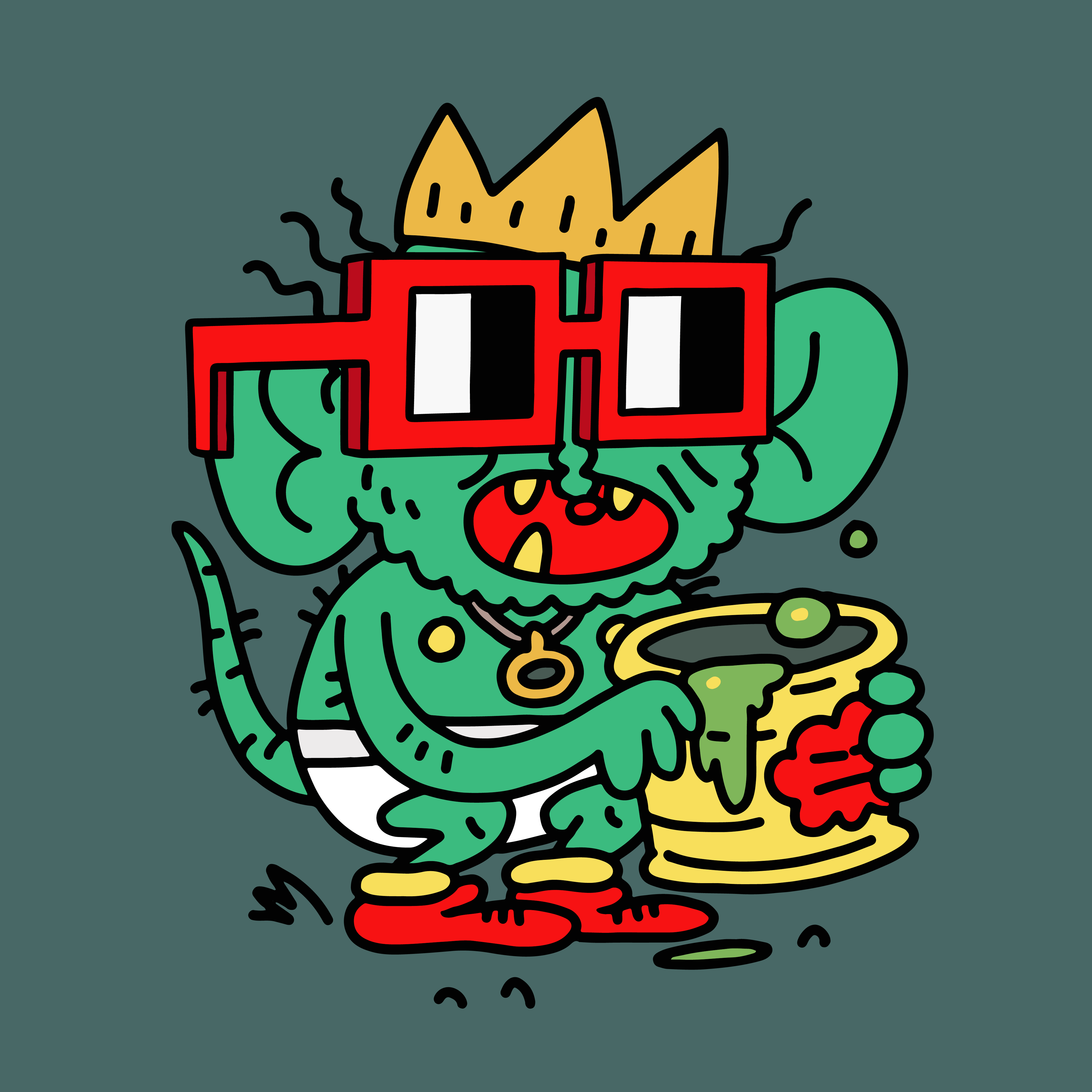 Crypt00adz - Legendary King Gr00mplin 39/100